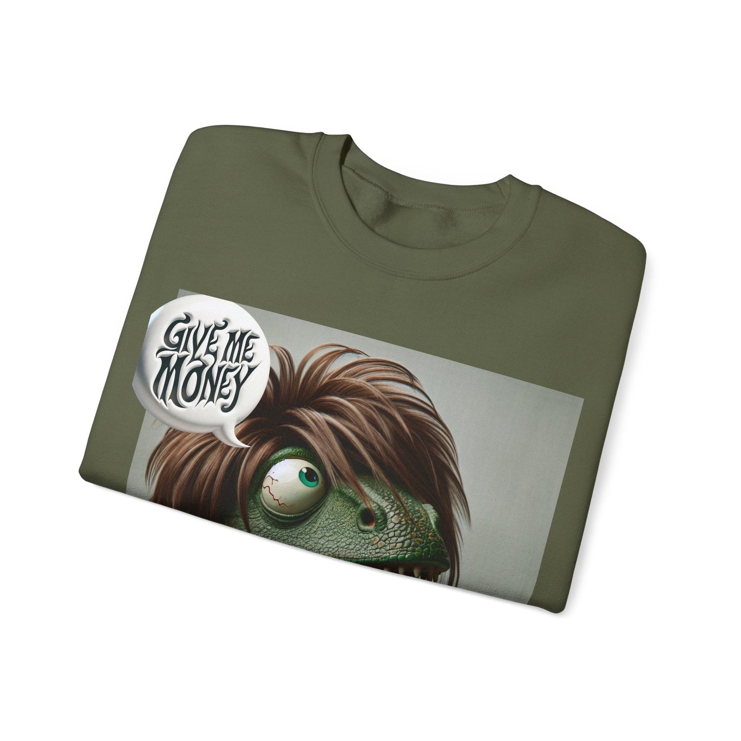 Kuntusaurus Money Unisex Heavy Blend™ Crewneck Sweatshirt Sweatshirt