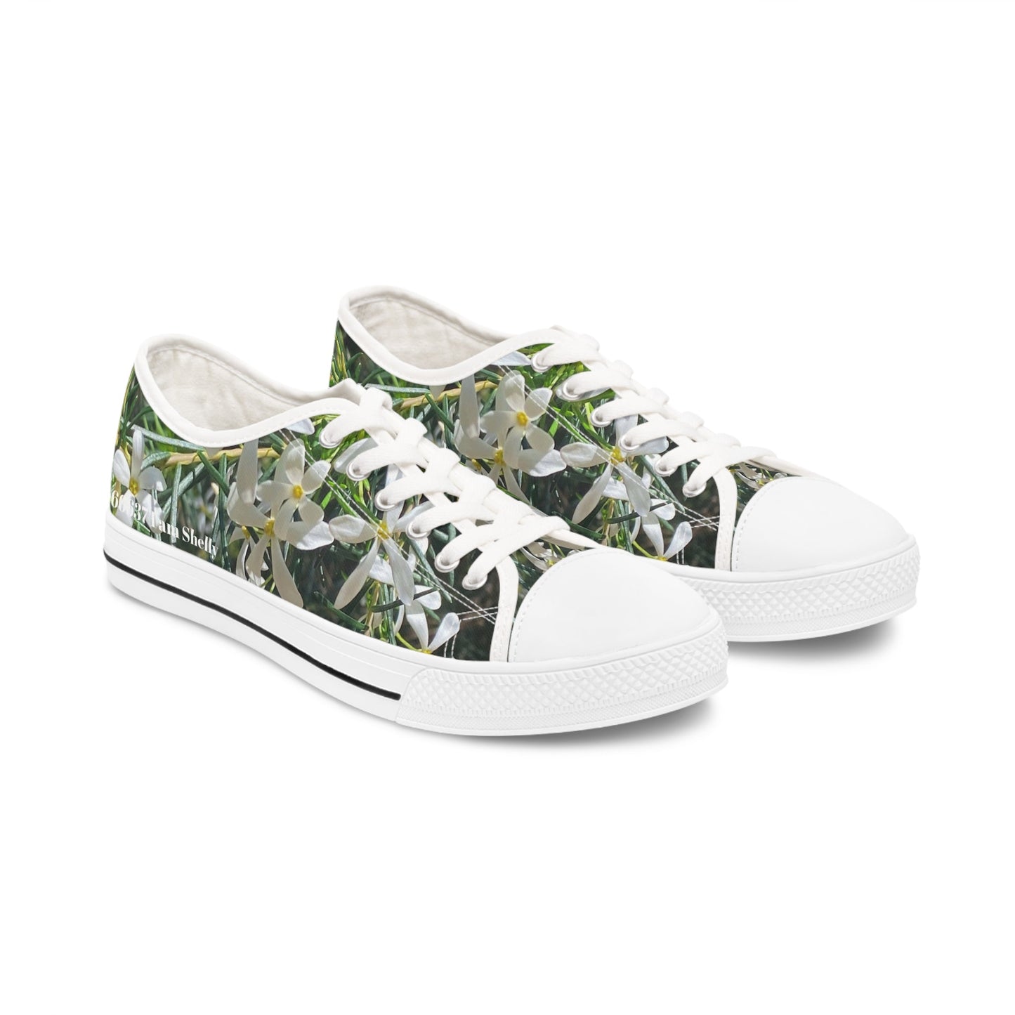 Michelle66637 I Am Shelly- Nature- Women’s Low Top Sneakers 20% Off Code: Wowshoes Us 5.5 / White