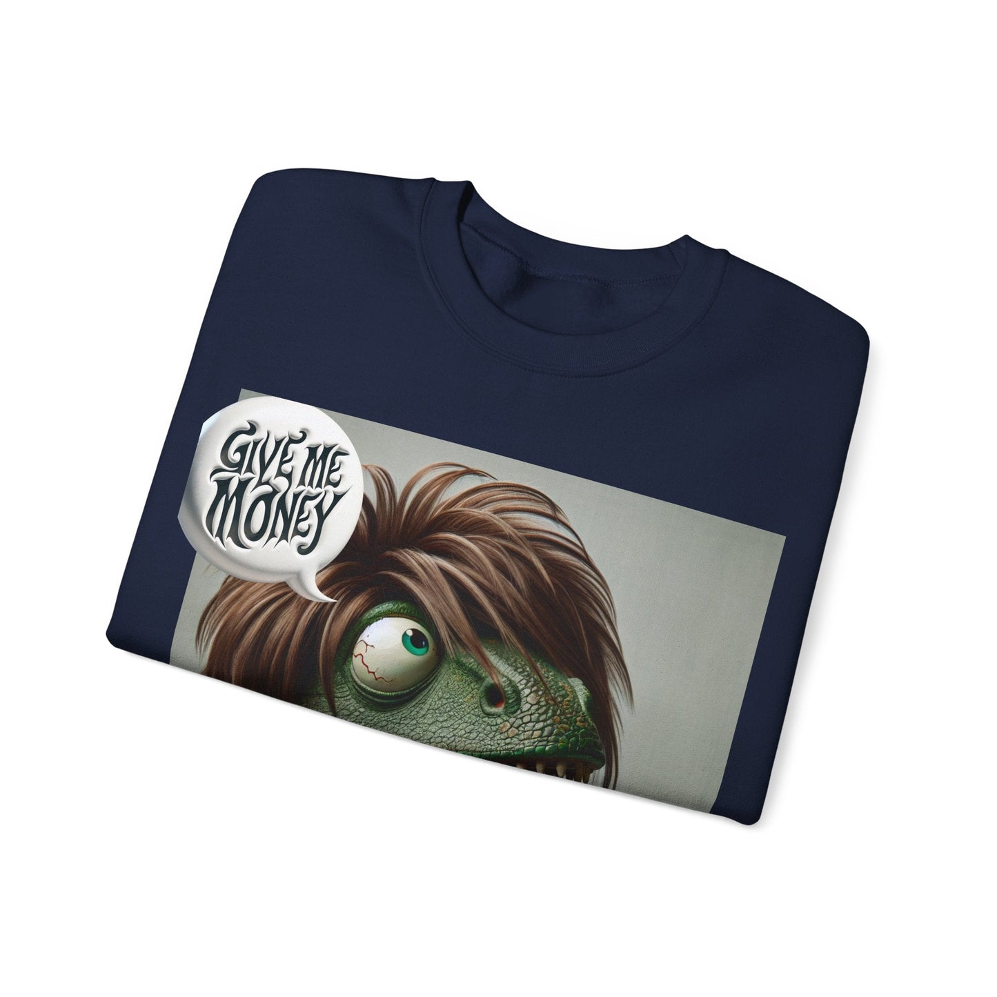 Kuntusaurus Money Unisex Heavy Blend™ Crewneck Sweatshirt Sweatshirt