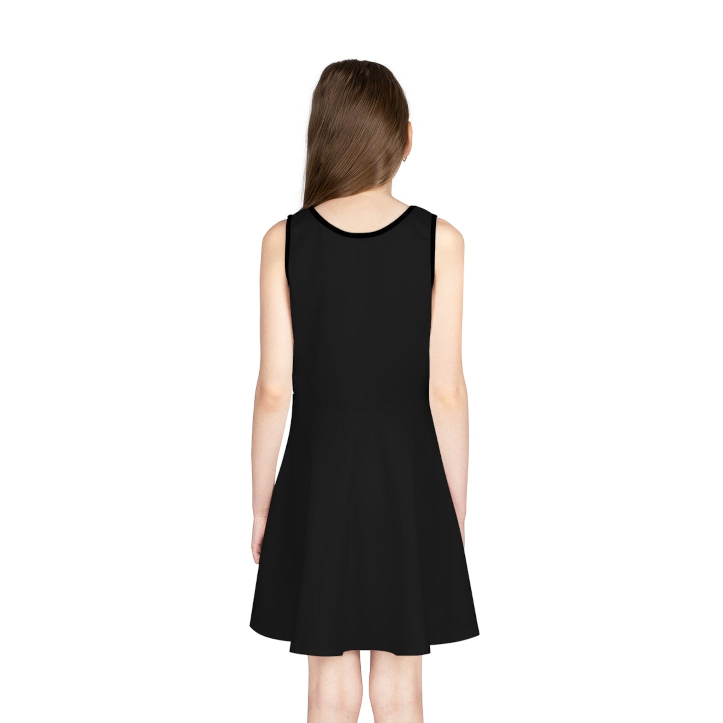 Rose Girls’ Sleeveless Sundress (AOP) All Over Prints