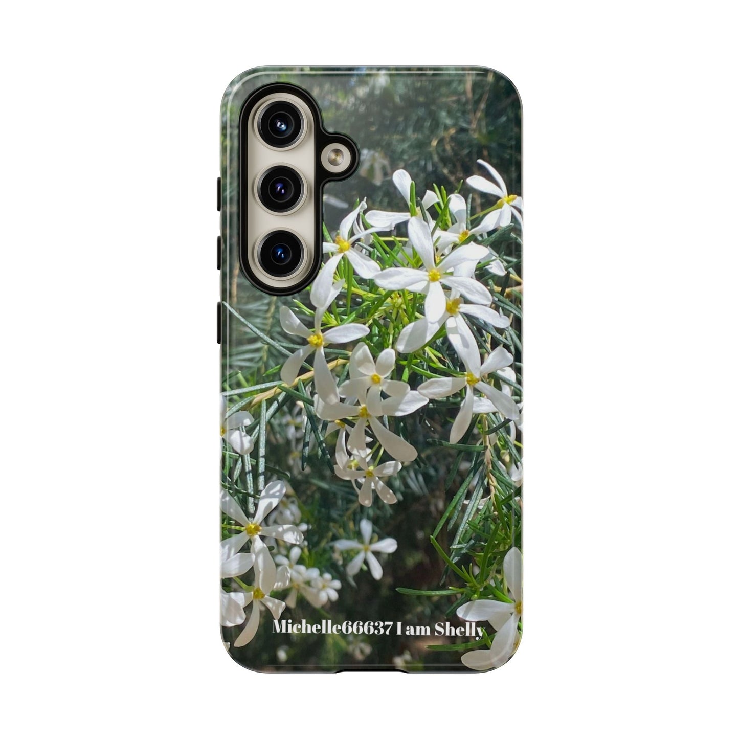 Michelle66637 I Am Shelly Tough Cases 30% Off Code: Best Samsung Galaxy S24 / Glossy Phone Case