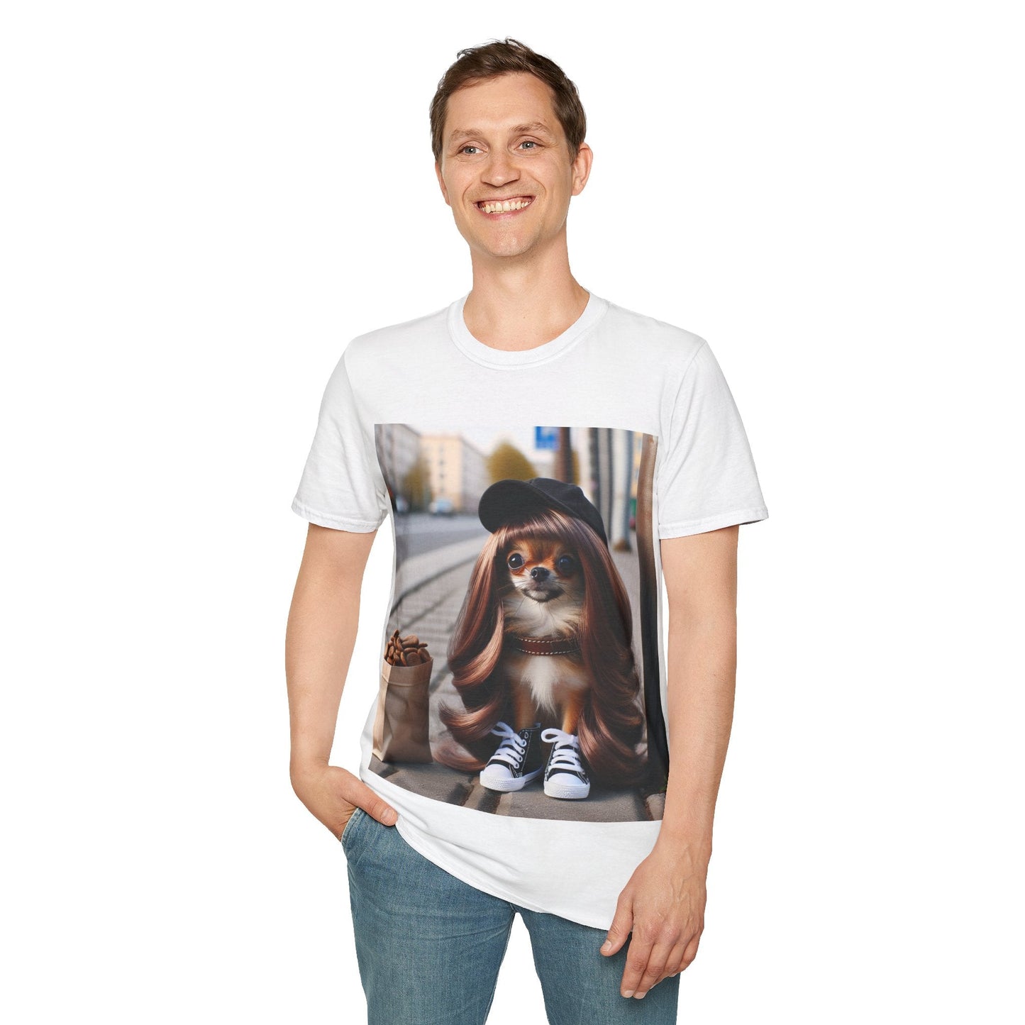 Lassie Wig Collection Unisex Softstyle T-Shirt T-Shirt