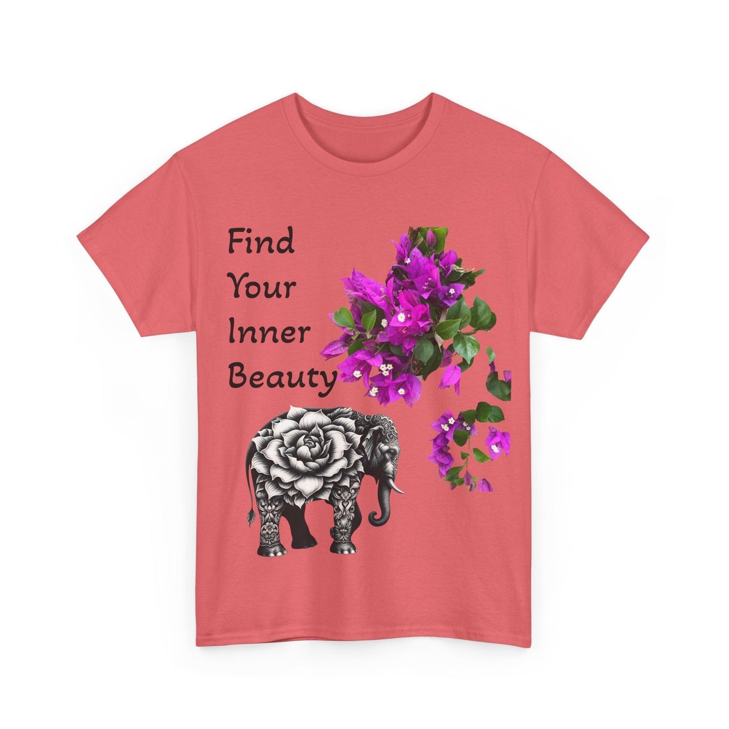 Inner Beauty - Heavy Cotton Tee buy any 3 get 1 free. Free Shipping within Australia T-Shirt