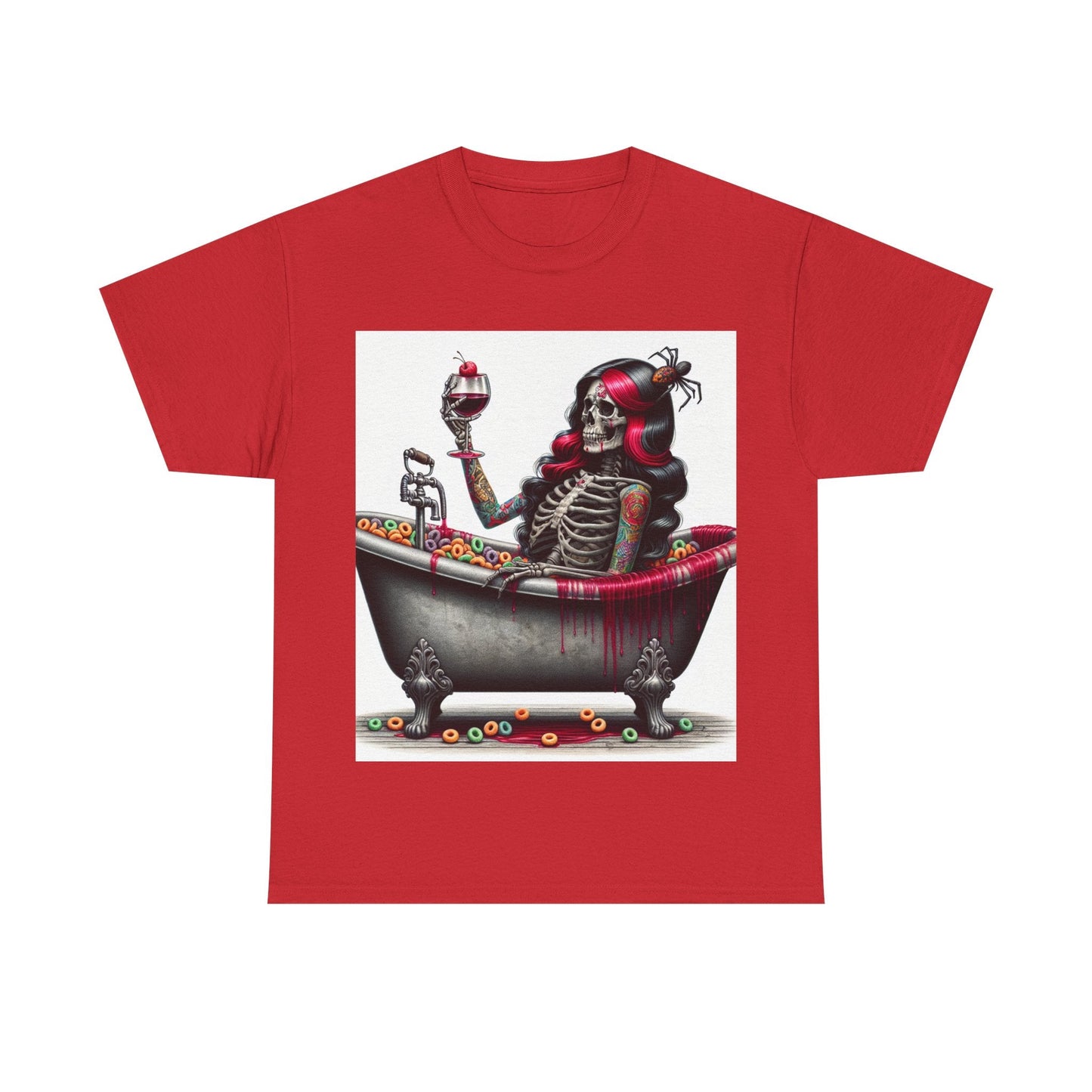 Fruit loop Goddess Heavy Cotton Tee Red / S T-Shirt