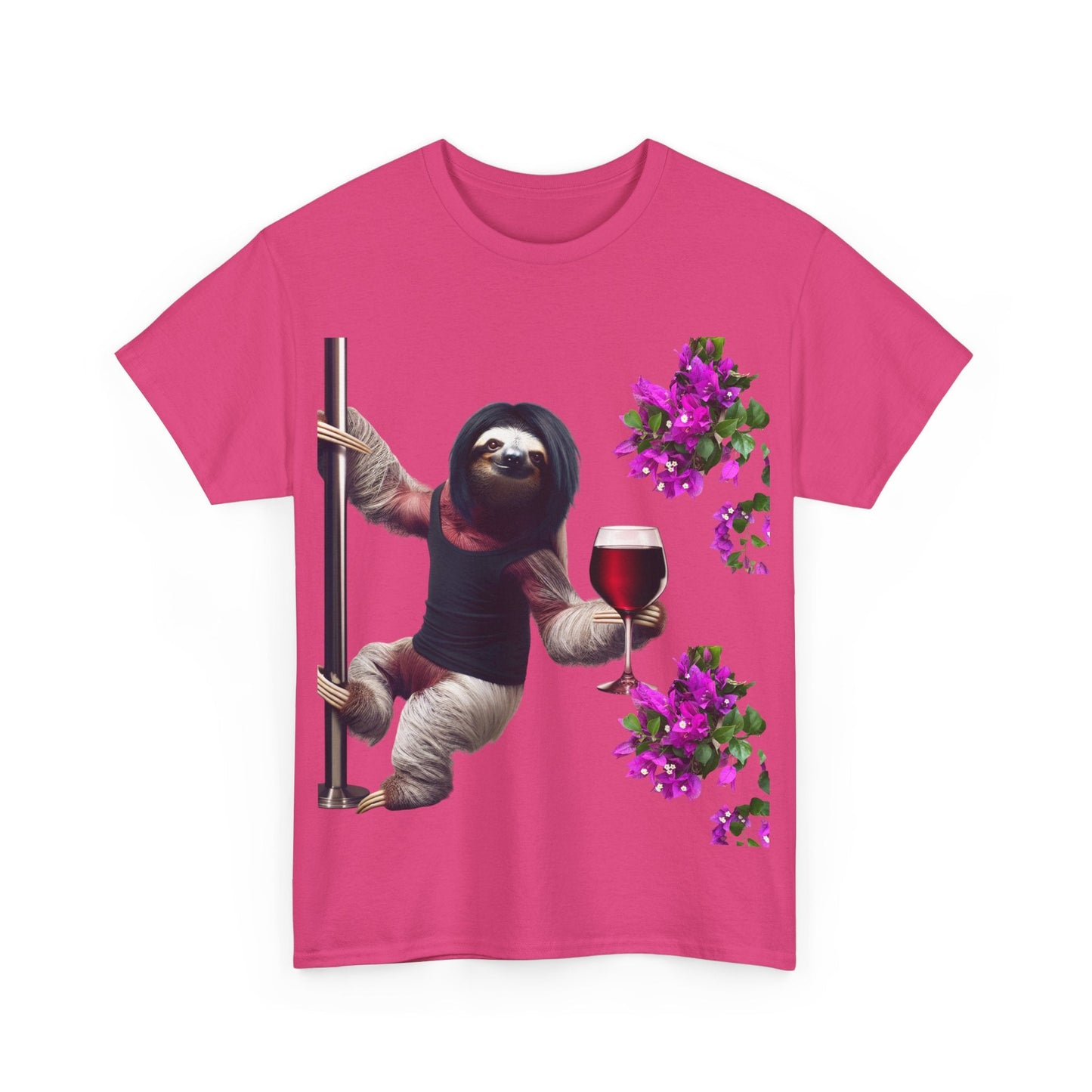 Sweet Love Sloth Heavy Cotton Tee T-Shirt
