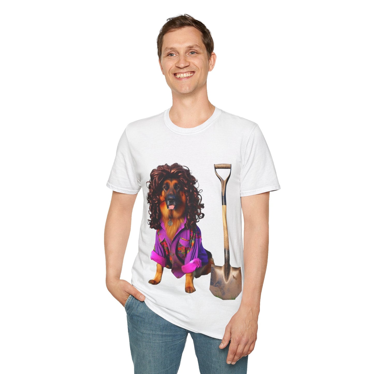 Lassie Wig Collection of Unisex Softstyle T-Shirt T-Shirt