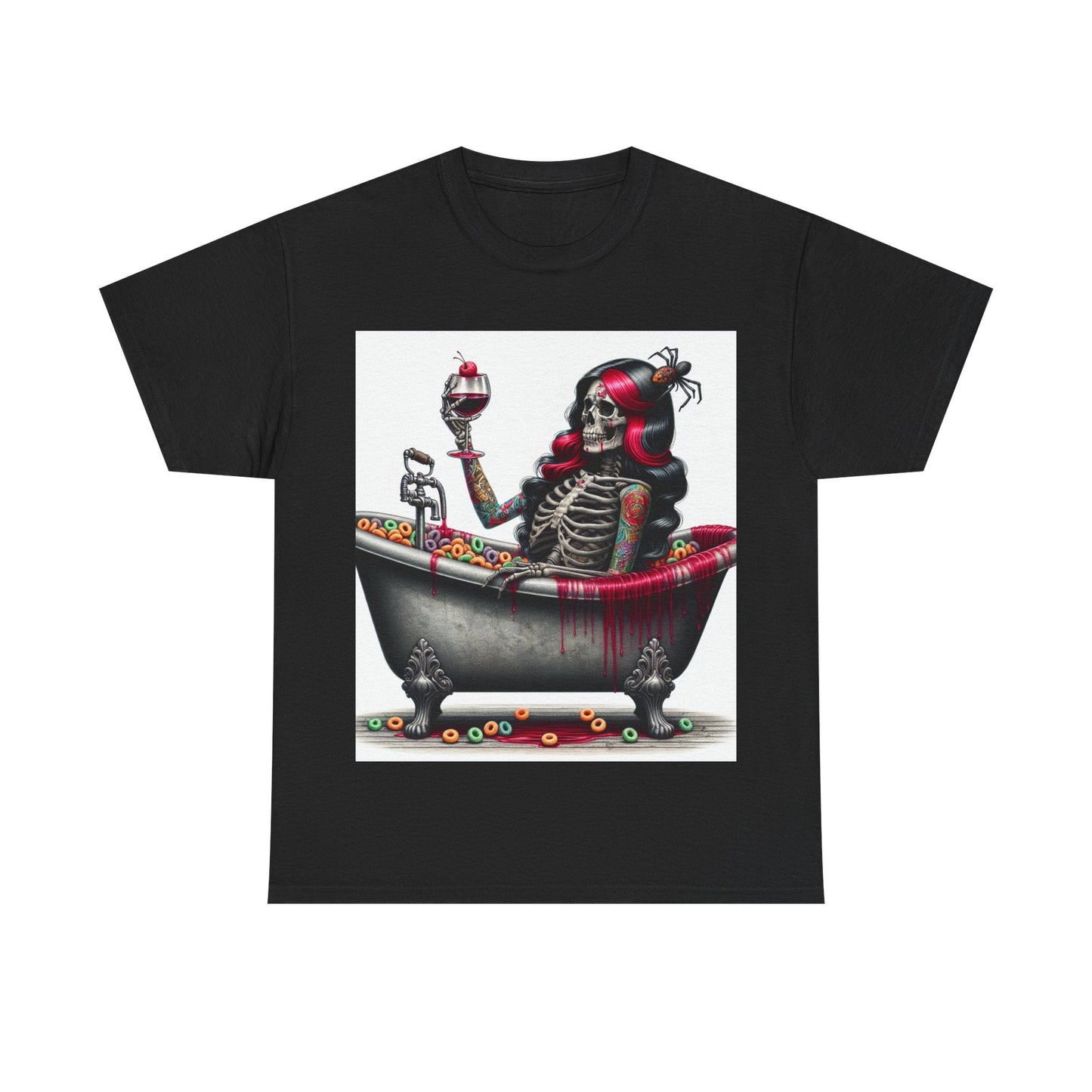 Fruit loop Goddess Heavy Cotton Tee Black / S T-Shirt