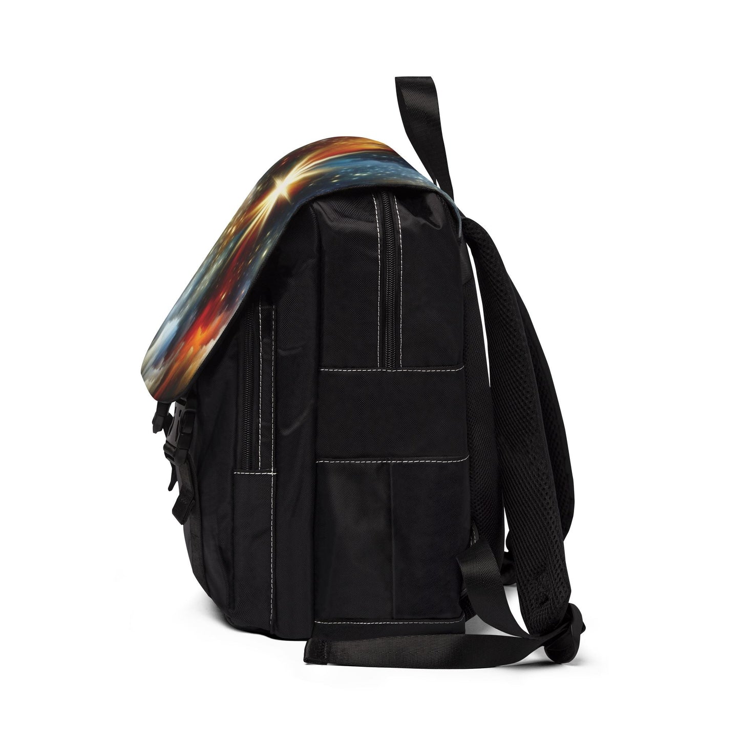 Star - Unisex Casual Shoulder Backpack One size Bags