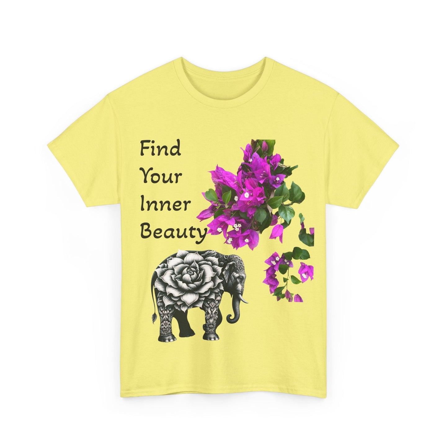 Inner Beauty - Heavy Cotton Tee buy any 3 get 1 free. Free Shipping within Australia T-Shirt
