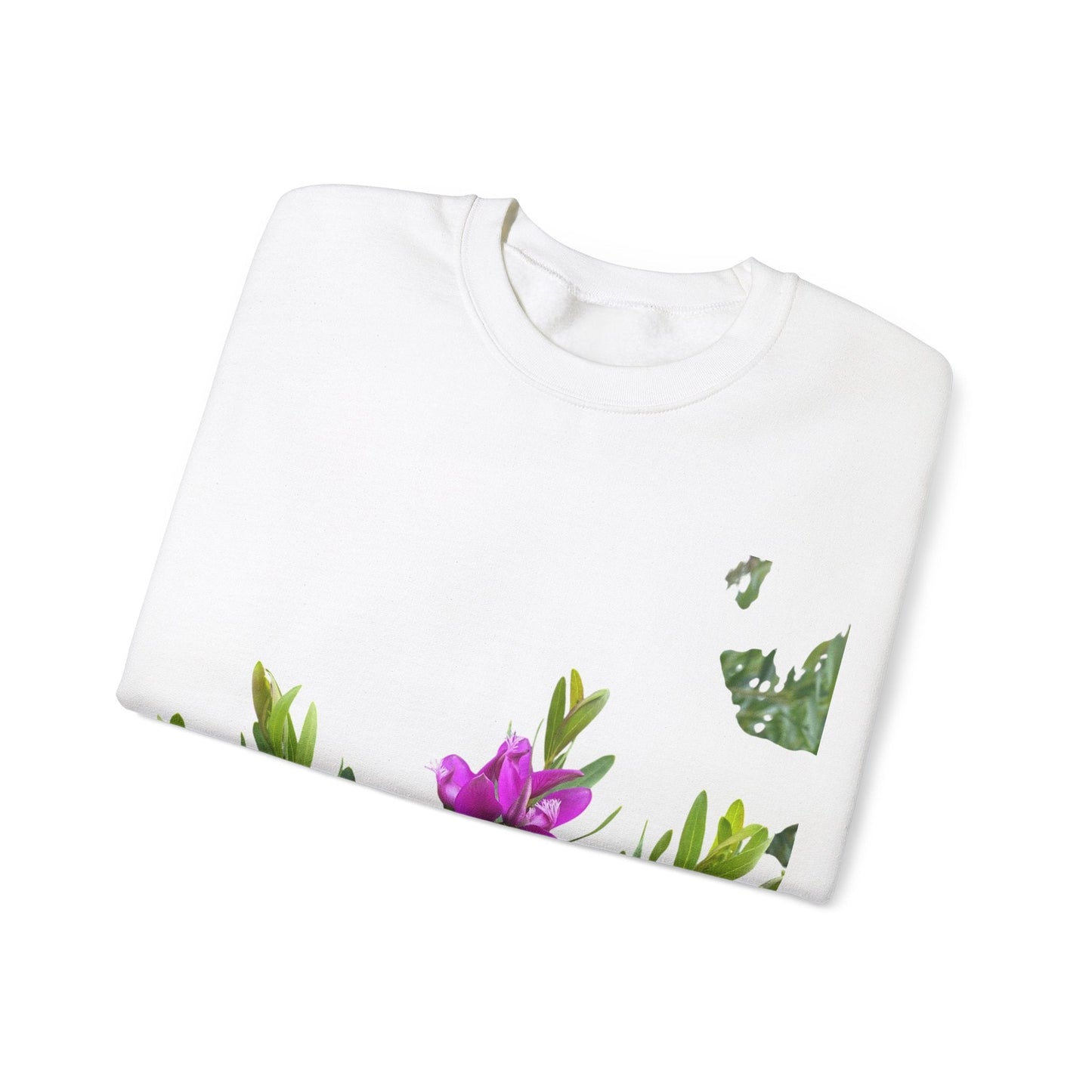 Flower Unisex Heavy Blend™ Crewneck Sweatshirt Buy 2 get 3rd 50% Off Sweatshirt