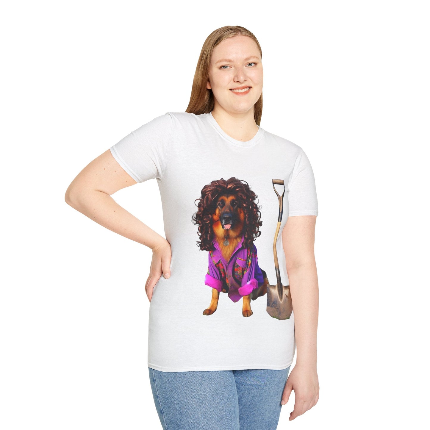Lassie Wig Collection of Unisex Softstyle T-Shirt T-Shirt