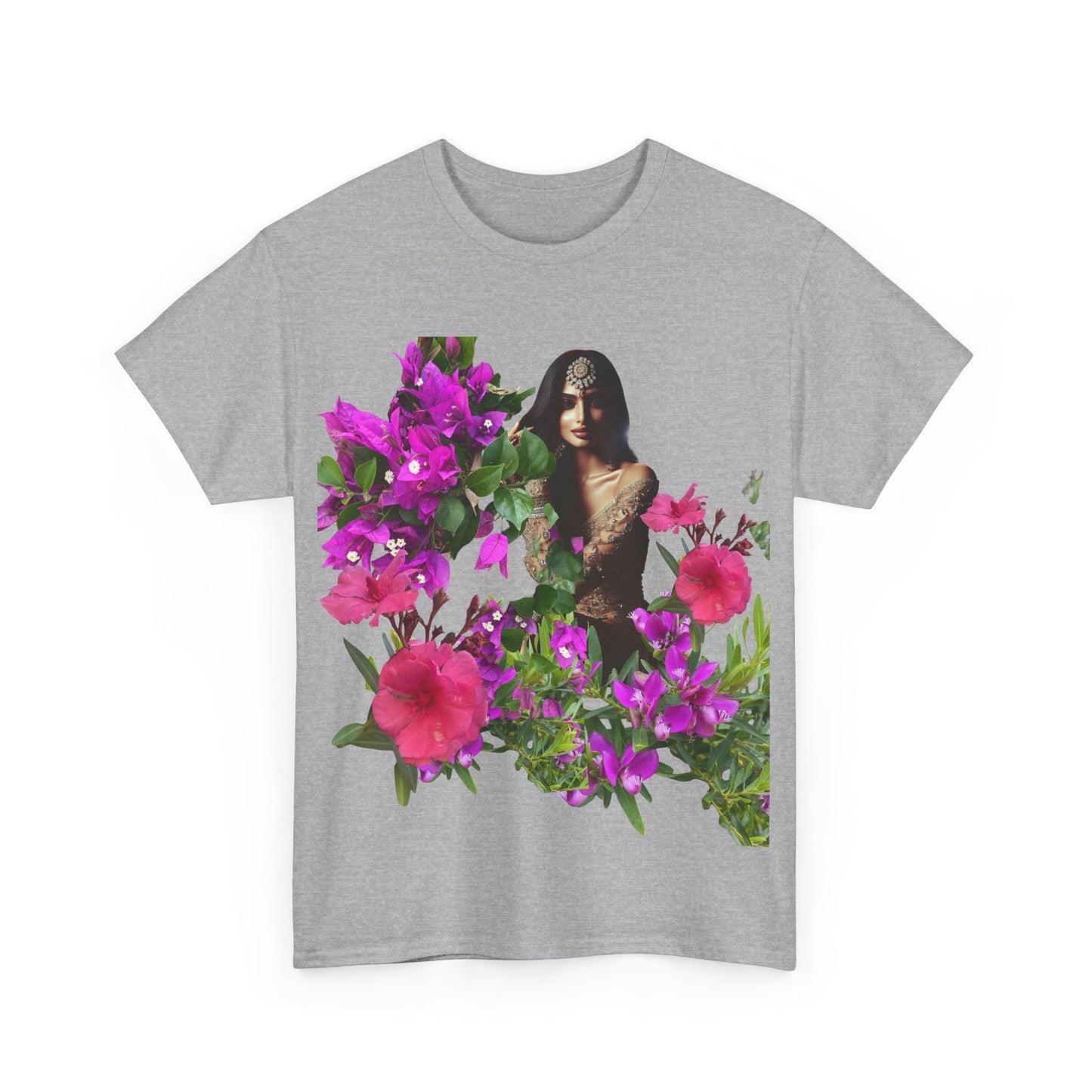 Flower Princess - Heavy Cotton Tee T-Shirt
