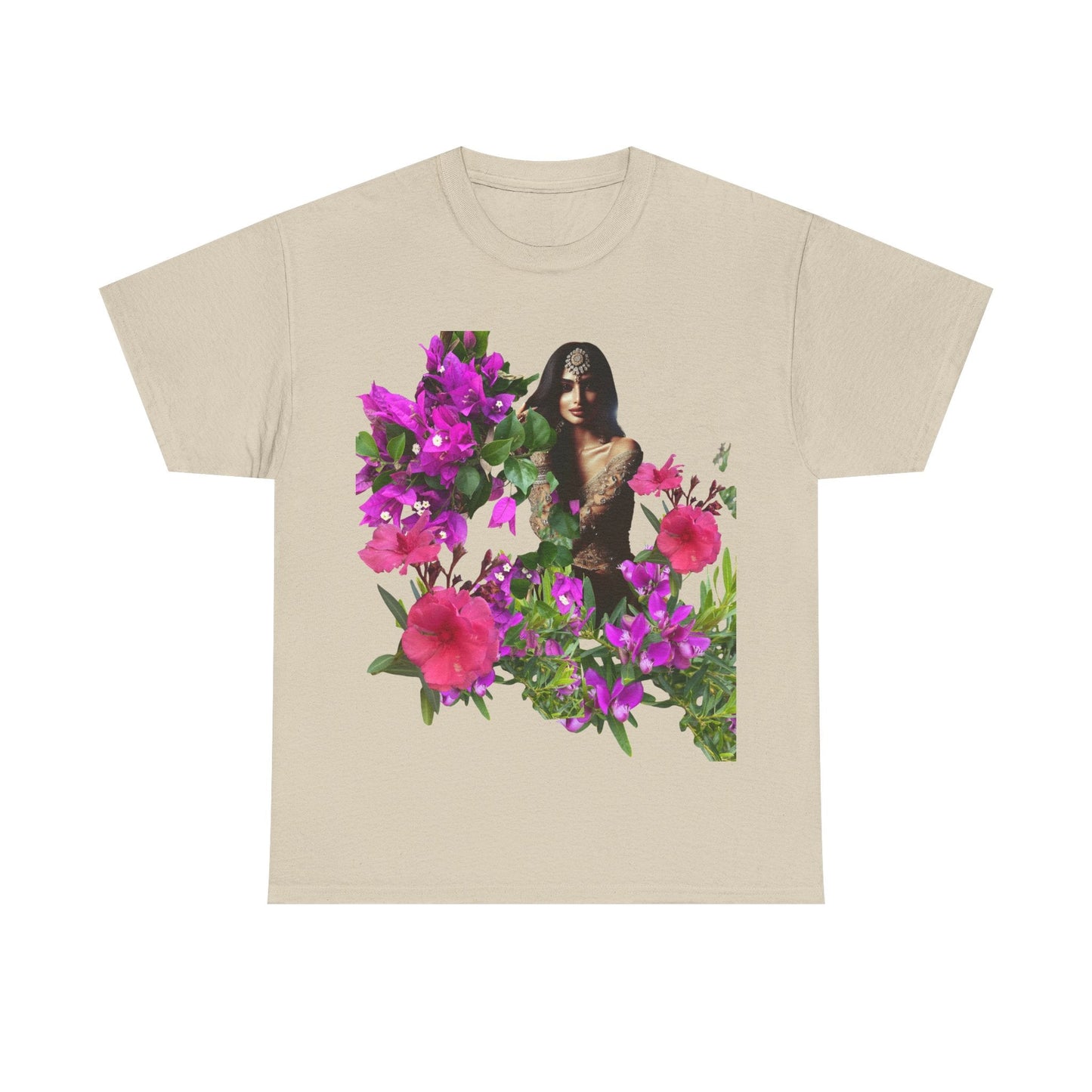 Flower Princess - Heavy Cotton Tee Sand / L T-Shirt