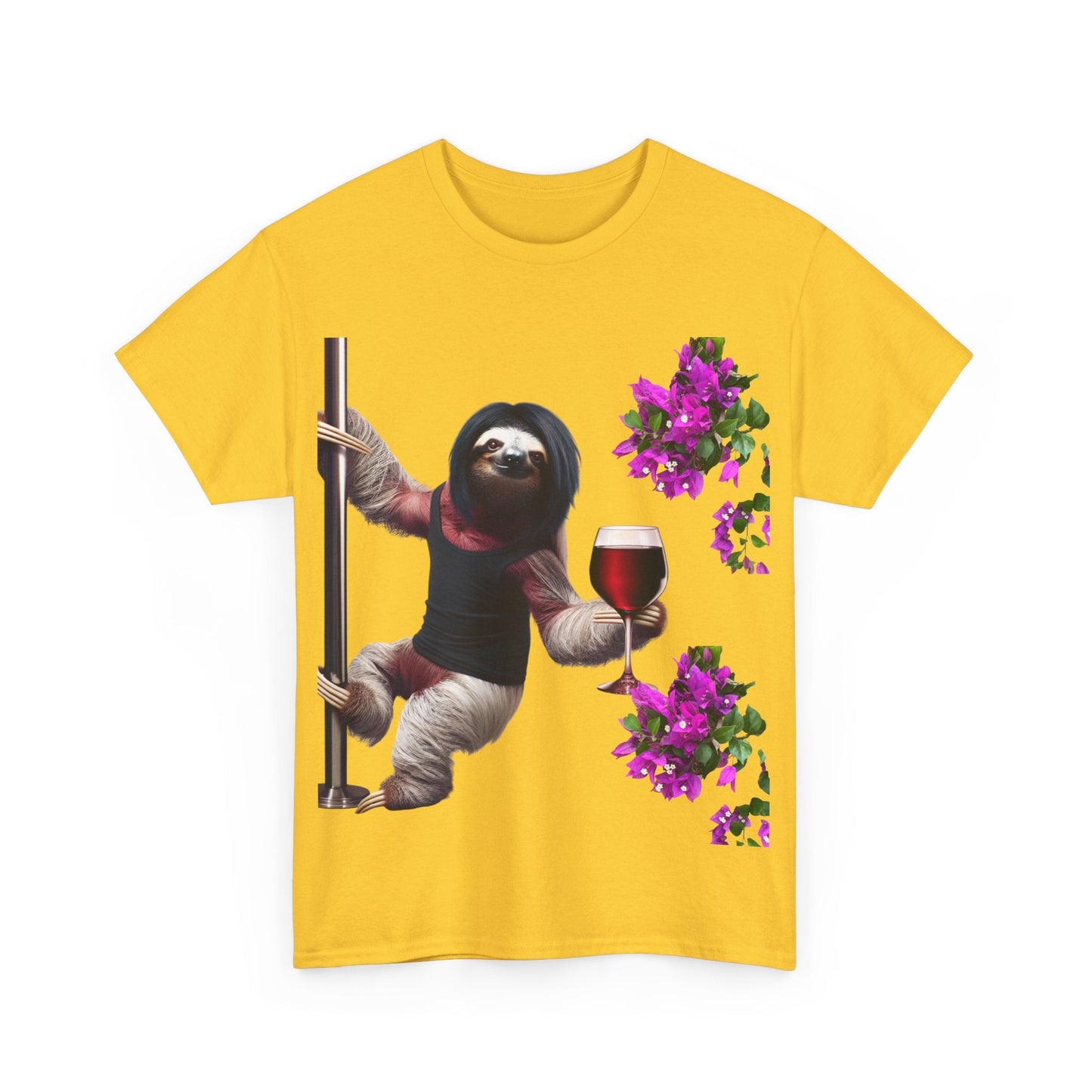 Sweet Love Sloth Heavy Cotton Tee T-Shirt