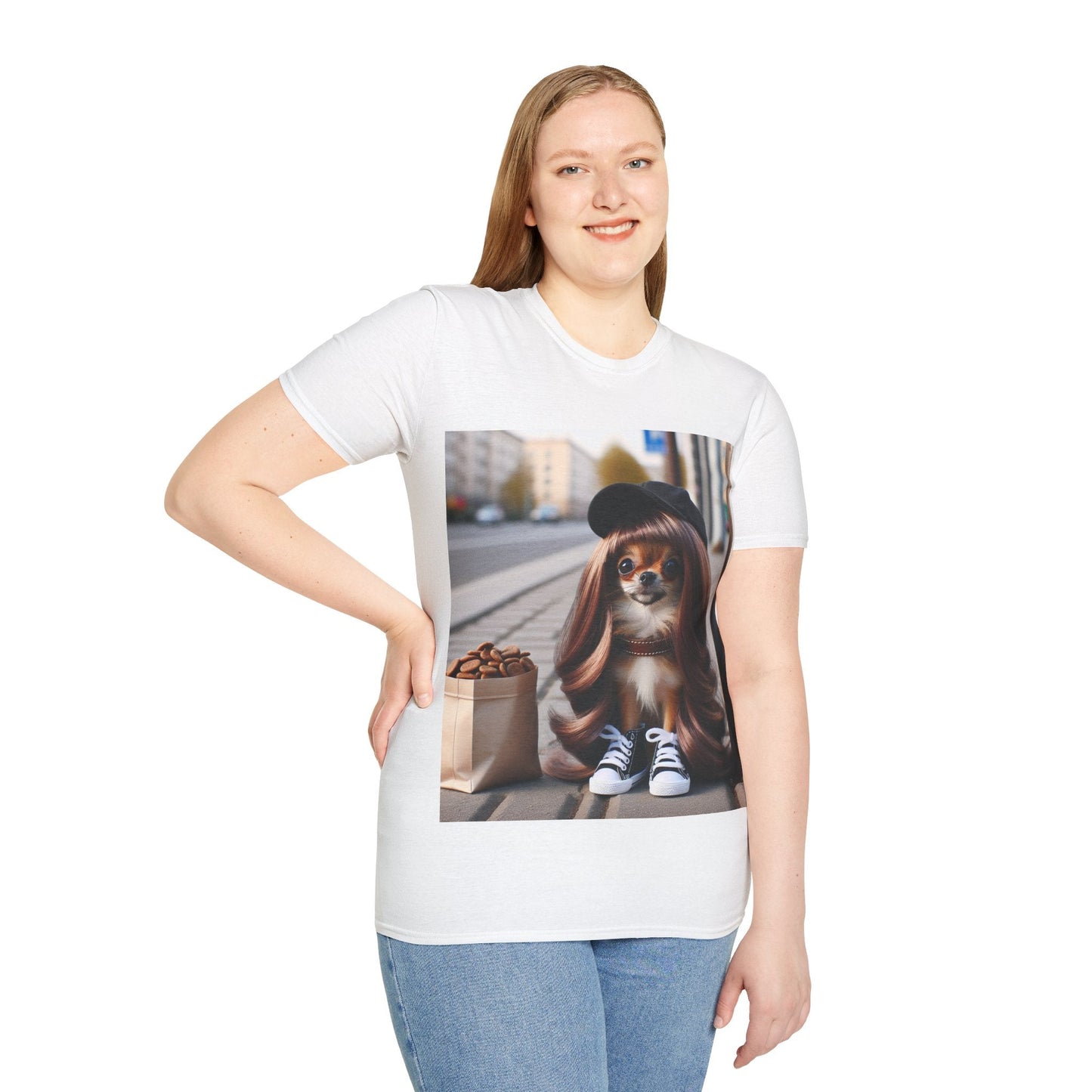 Lassie Wig Collection Unisex Softstyle T-Shirt T-Shirt