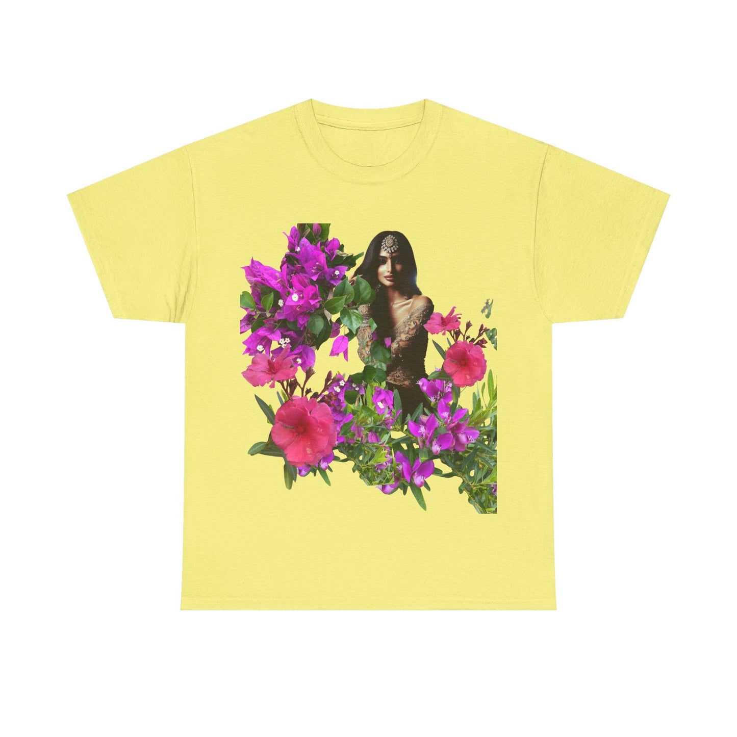 Flower Princess - Heavy Cotton Tee Cornsilk / S T-Shirt