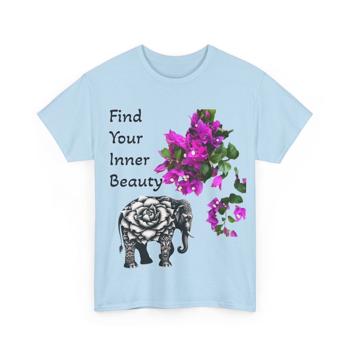 Inner Beauty - Heavy Cotton Tee buy any 3 get 1 free. Free Shipping within Australia T-Shirt
