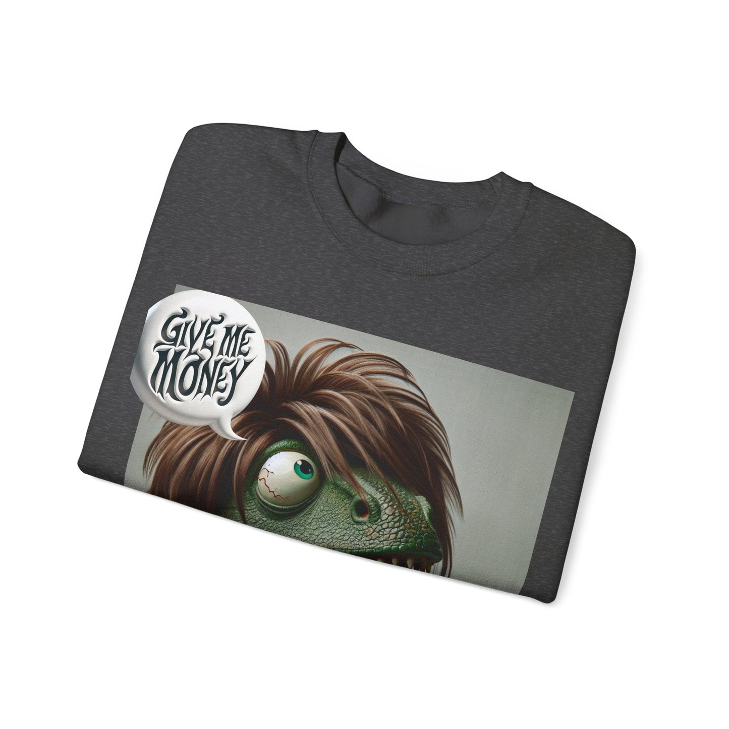 Kuntusaurus Money Unisex Heavy Blend™ Crewneck Sweatshirt Sweatshirt