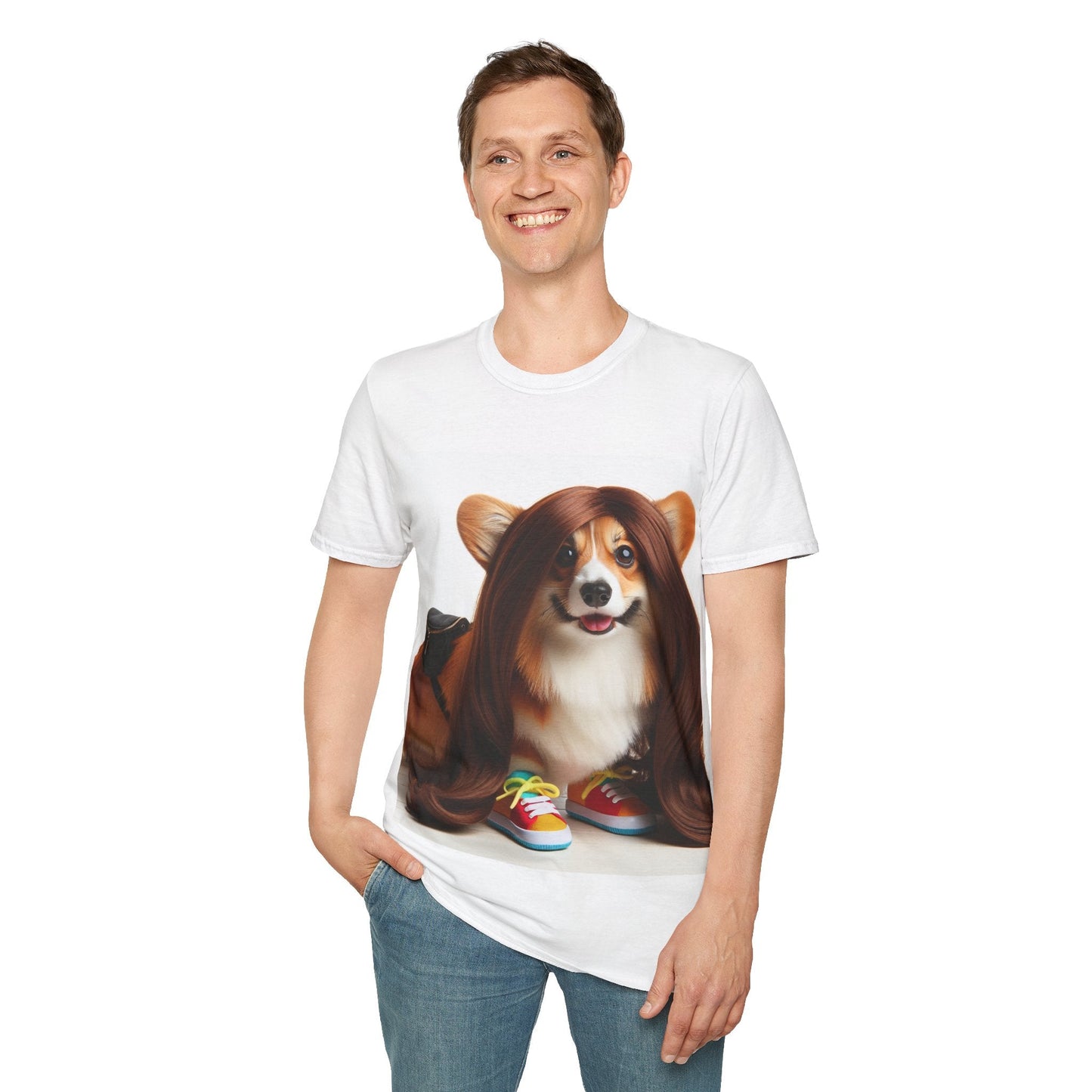 Lassie Wig Collection Unisex Softstyle T-Shirt T-Shirt