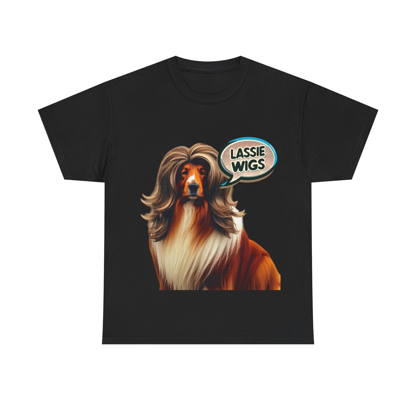 Lassie Wigs Heavy Cotton Tee Black / S T-Shirt