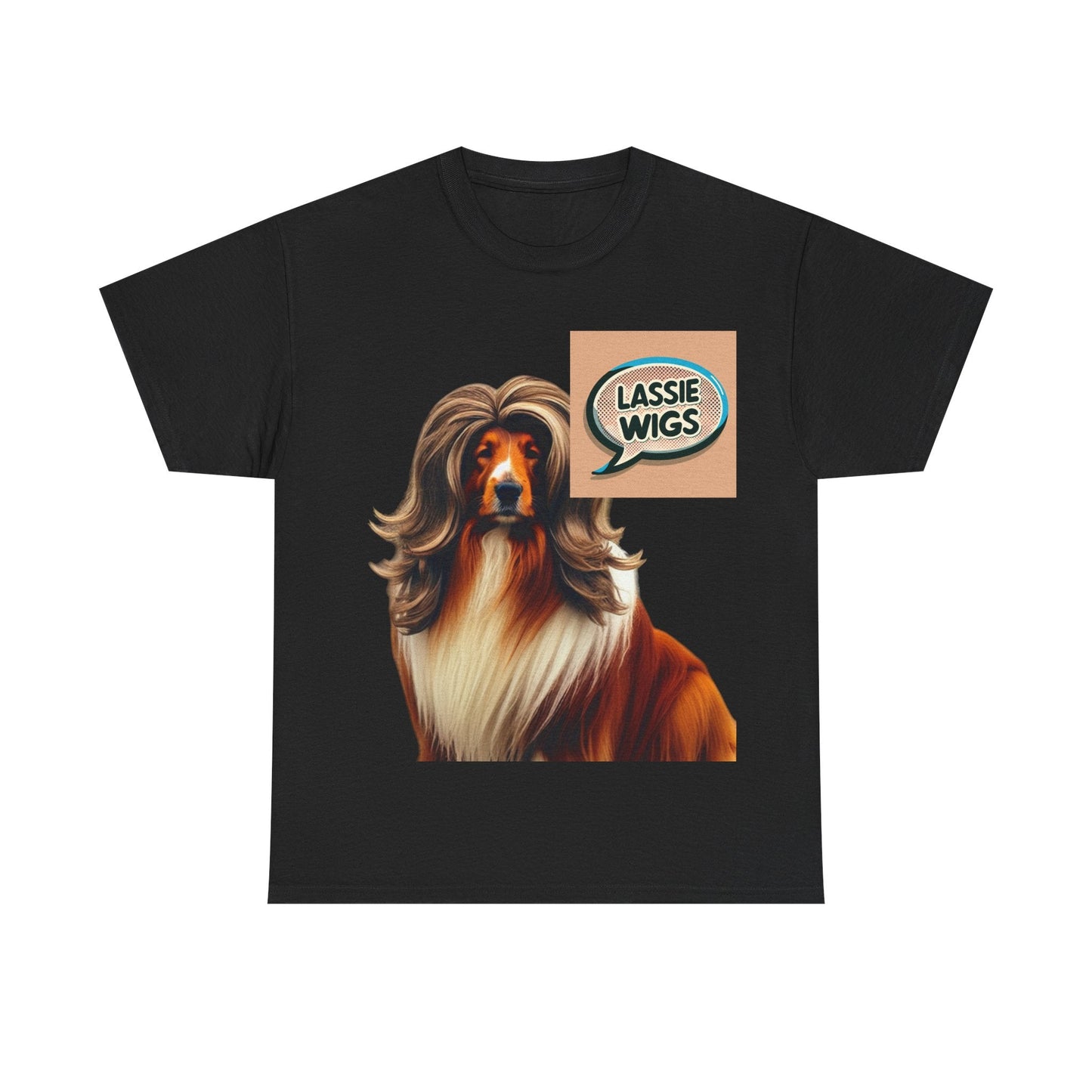 Lassie Wigs Heavy Cotton Tee Black / S T-Shirt