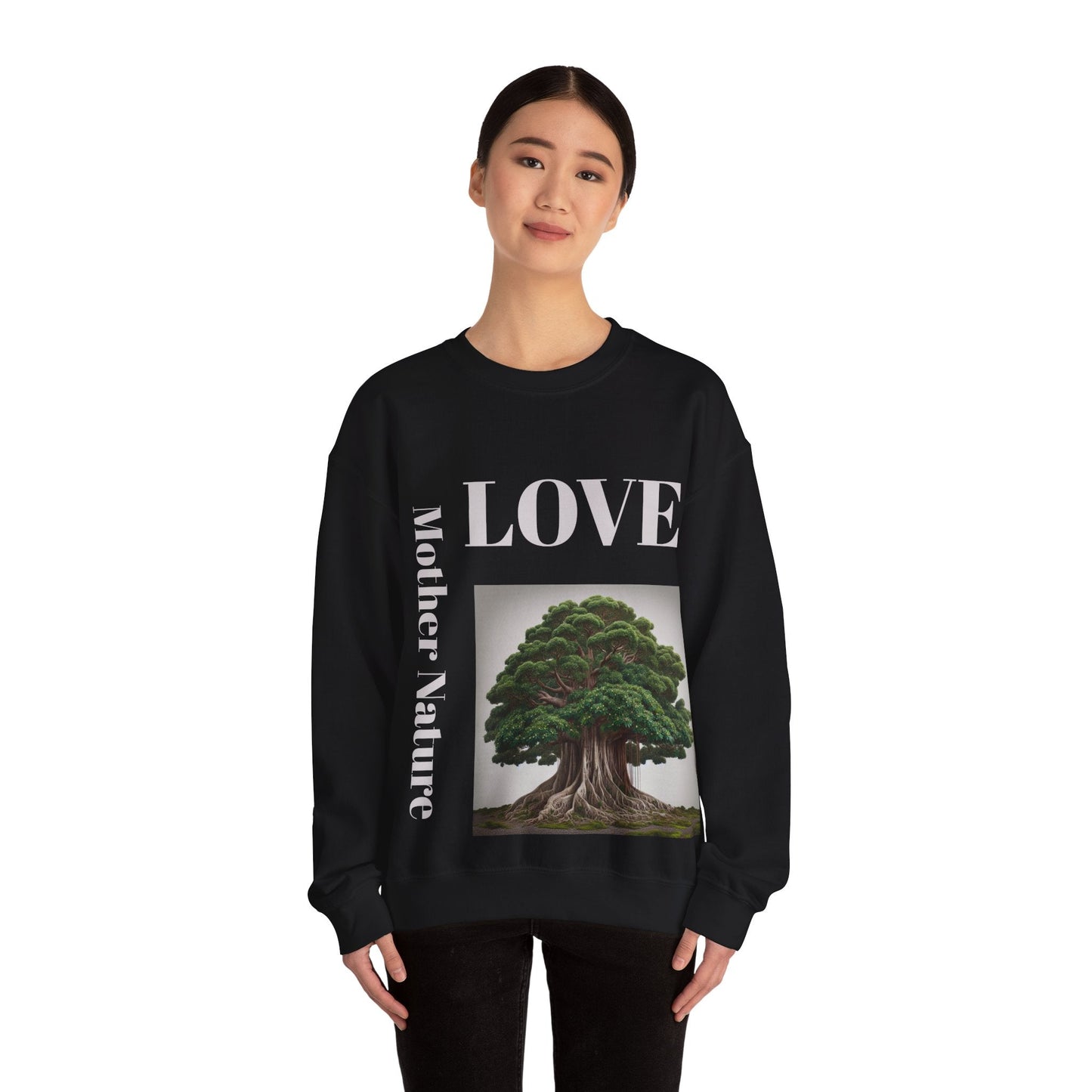 Love Mother Nature Unisex Heavy Blend™ Crewneck Sweatshirt Sweatshirt
