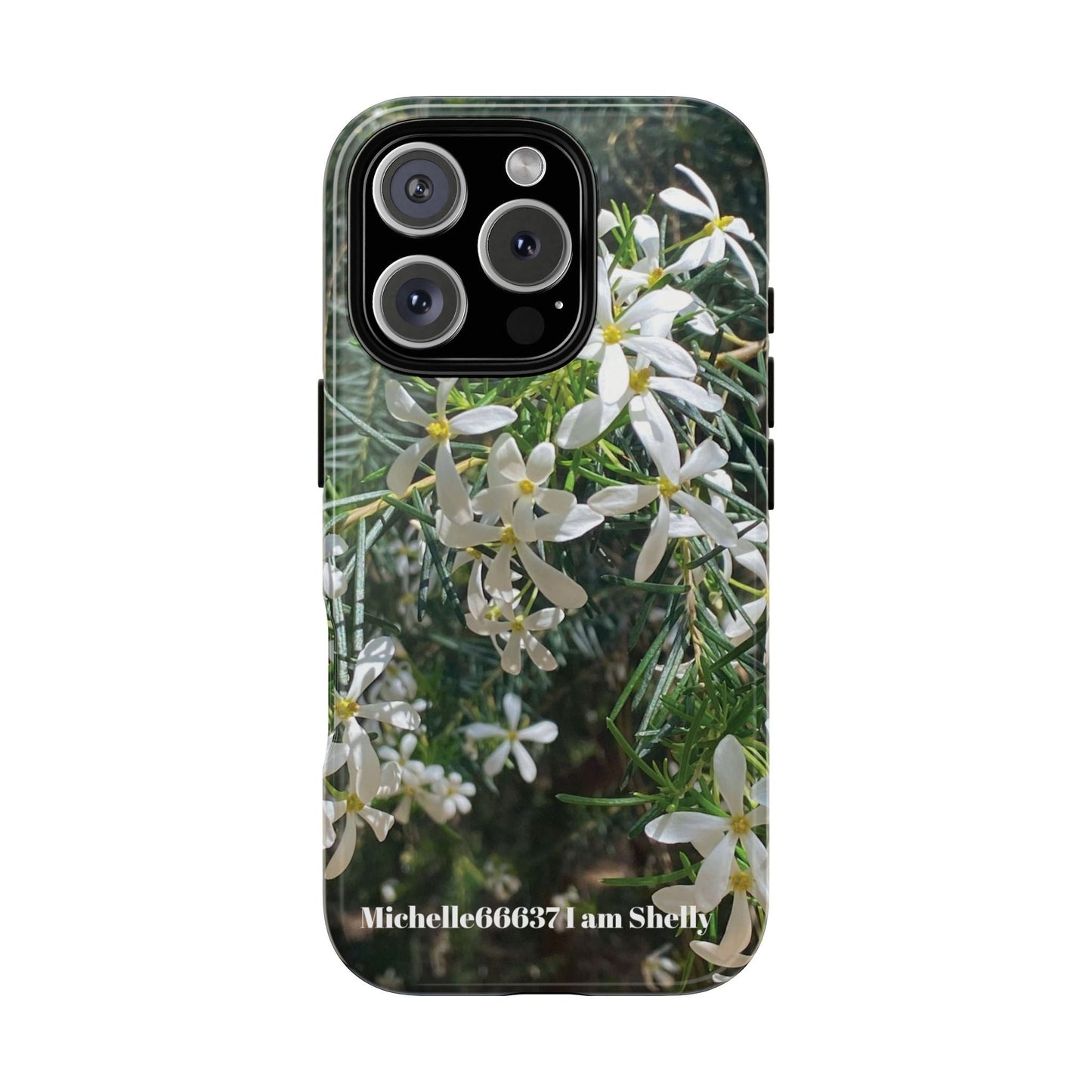 Michelle66637 I Am Shelly- Nature- Tough Cases 30 % Off Code: Best Iphone 16 Pro / Glossy Phone Case