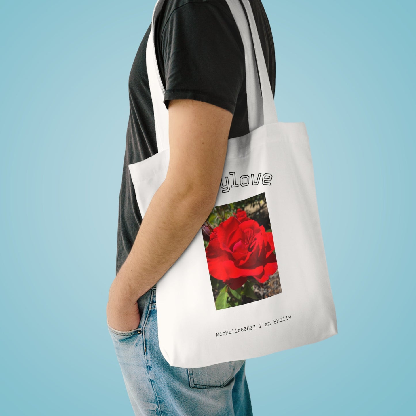 CATHYLOVE - COTTON TOTE BAGS FREE SHIPPING within Australia One size / Cream Bags