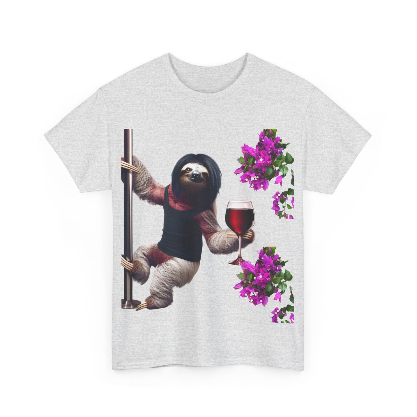 Sweet Love Sloth Heavy Cotton Tee T-Shirt