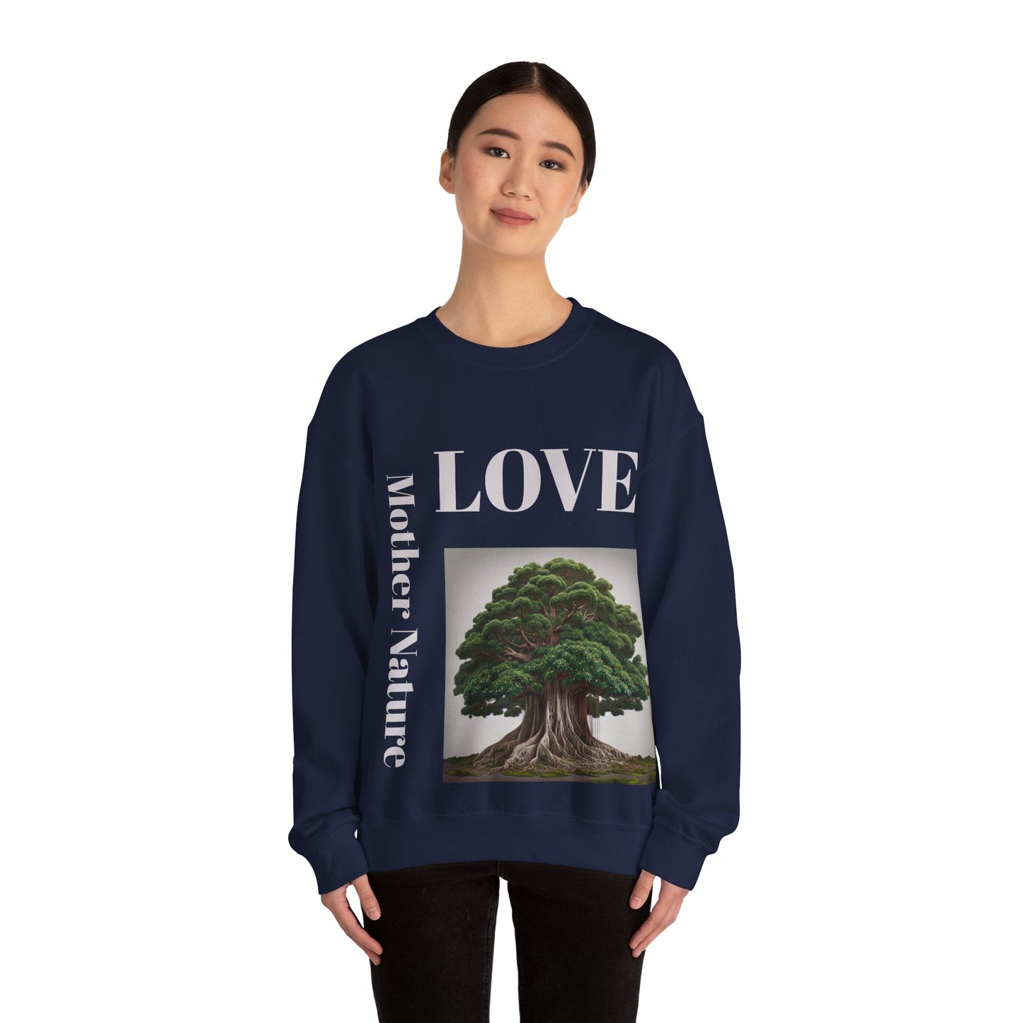Love Mother Nature Unisex Heavy Blend™ Crewneck Sweatshirt Sweatshirt