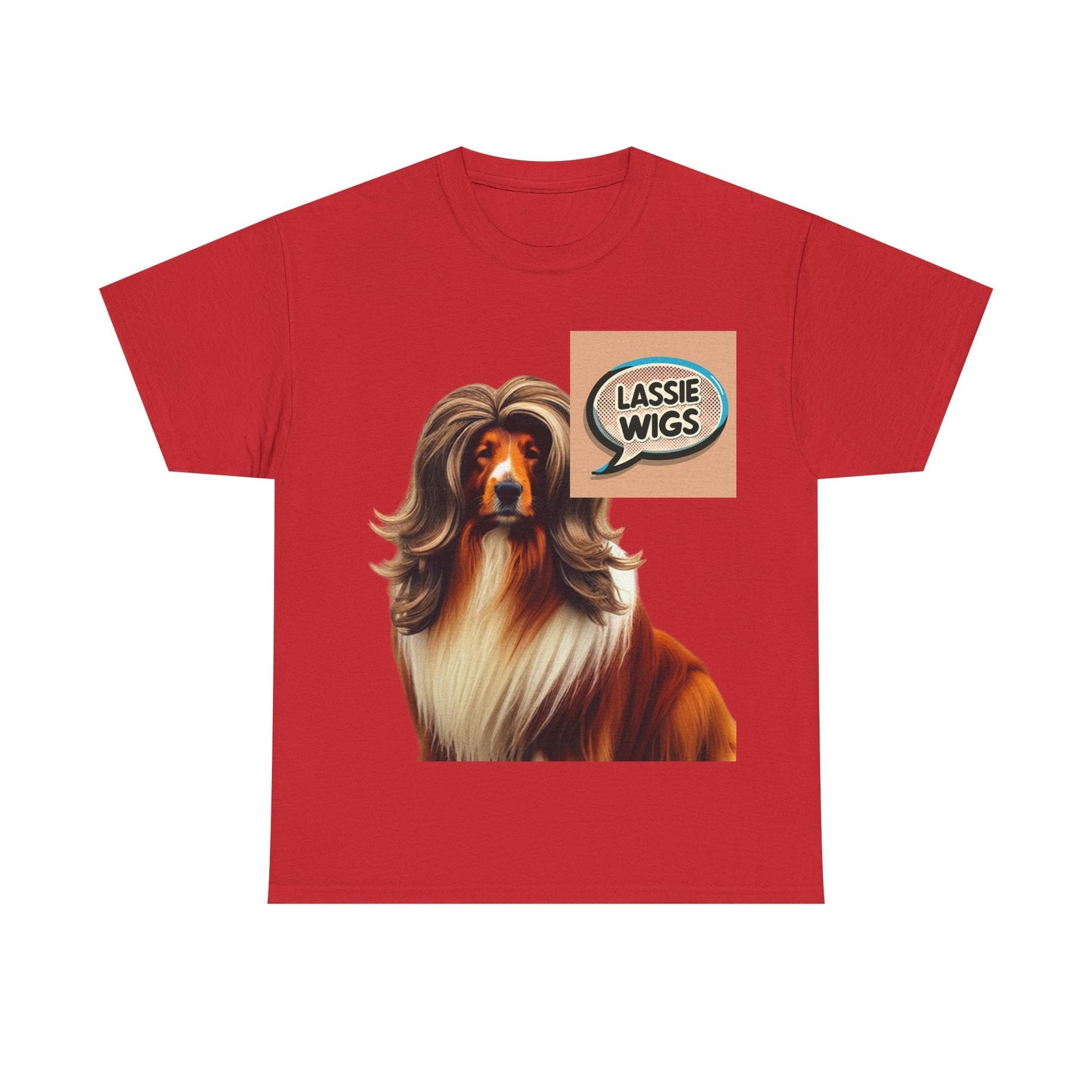 Lassie Wigs Heavy Cotton Tee Red / S T-Shirt