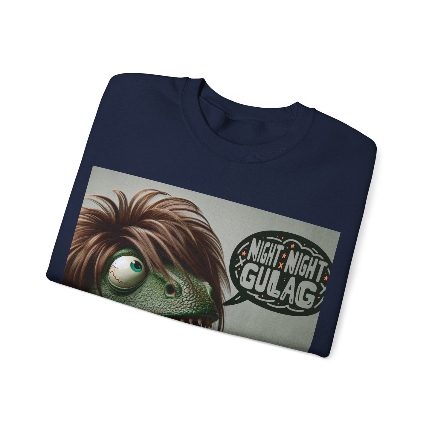 Kuntusaurus Night Night Unisex Heavy Blend™ Crewneck Sweatshirt Sweatshirt