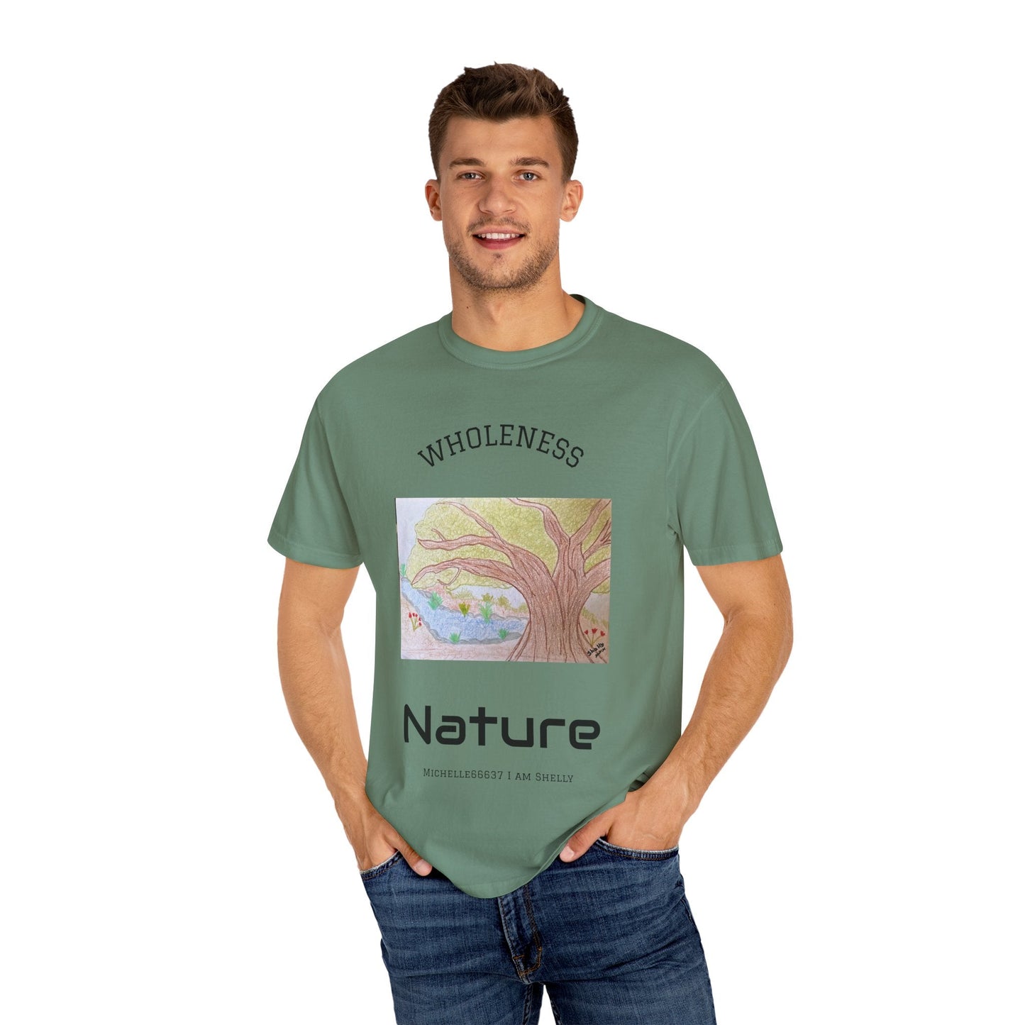 Nature -Unisex Garment-Dyed T-shirt Buy 3 Get 1 Free- FREE SHIPPING WITHIN AUSTRALIA T-Shirt