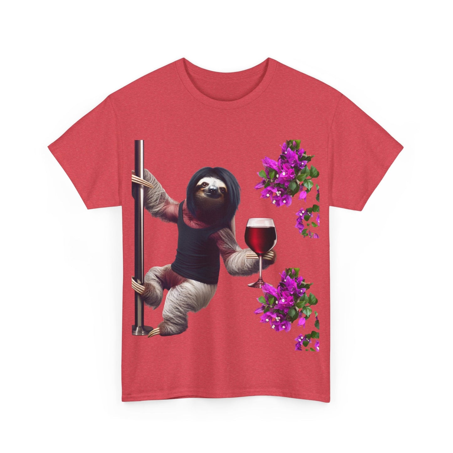 Sweet Love Sloth Heavy Cotton Tee T-Shirt