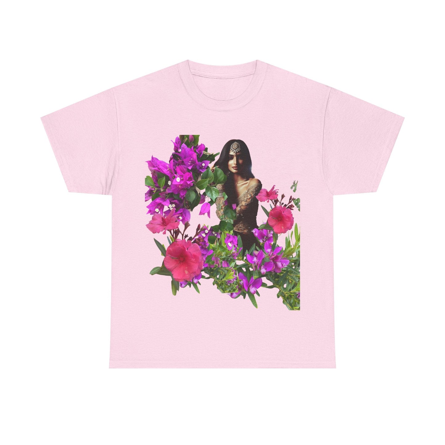 Flower Princess - Heavy Cotton Tee Light Pink / S T-Shirt