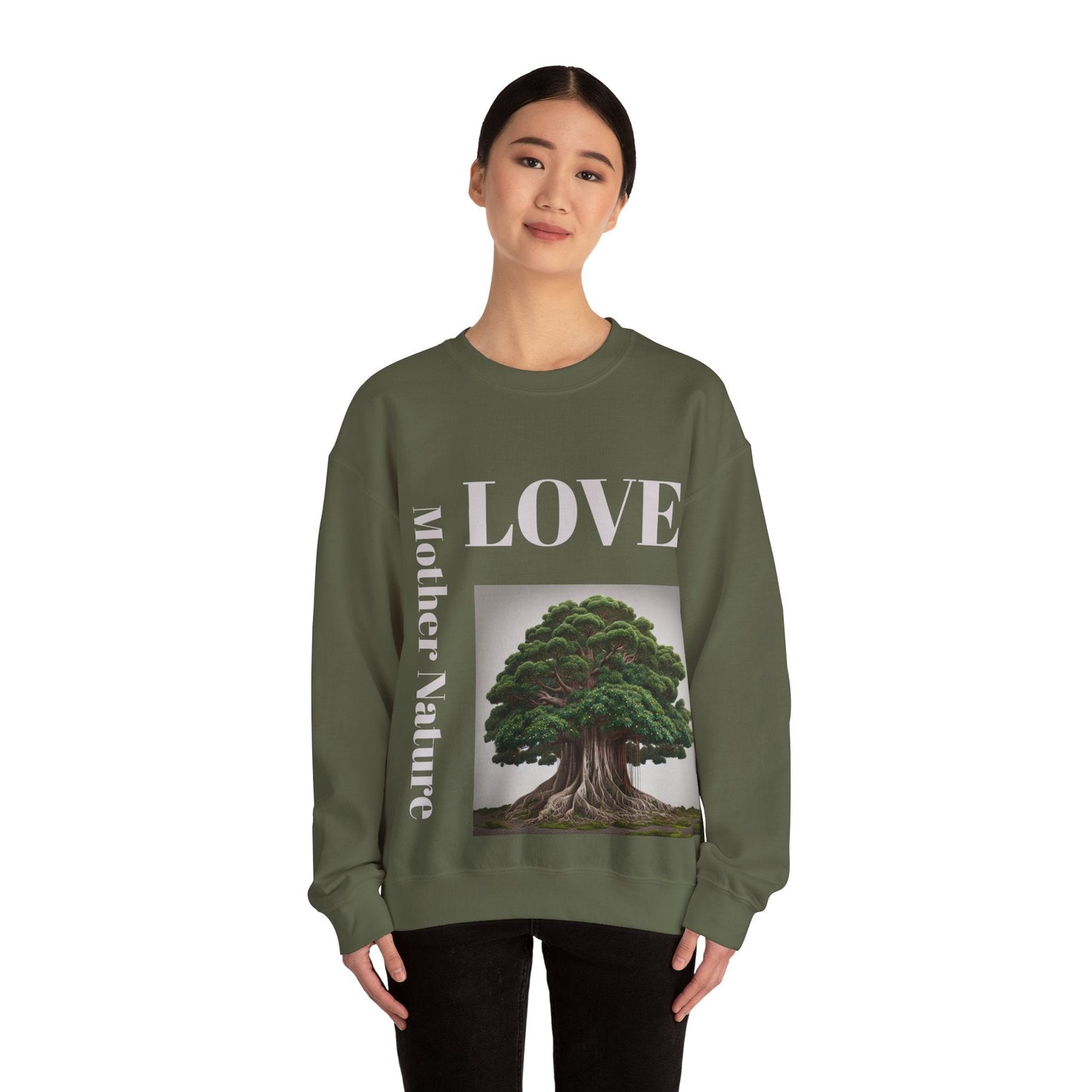 Love Mother Nature Unisex Heavy Blend™ Crewneck Sweatshirt Sweatshirt