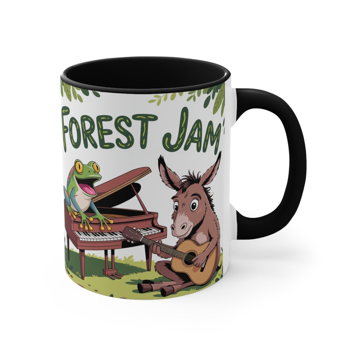 Forrest Jam- Colorful Accent Mugs, 11oz