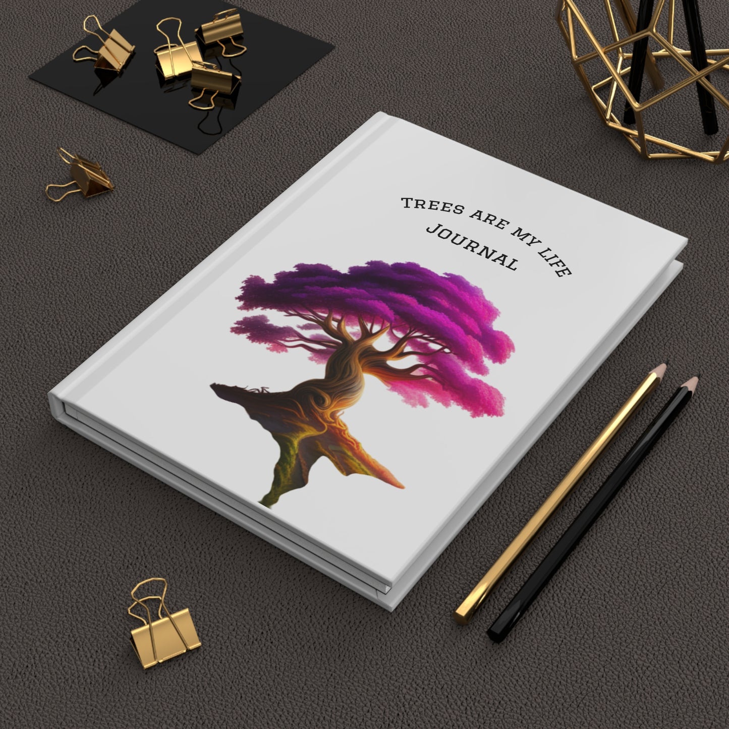 Trees are my life Hardcover Journal Matte