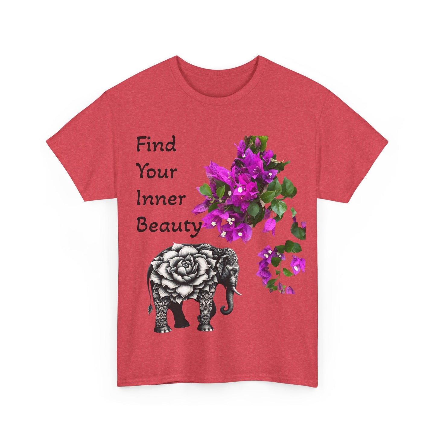 Inner Beauty - Heavy Cotton Tee buy any 3 get 1 free. Free Shipping within Australia T-Shirt