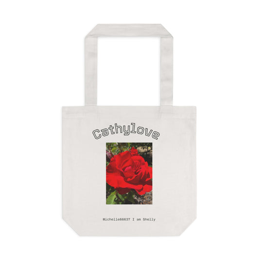 CATHYLOVE - COTTON TOTE BAGS FREE SHIPPING within Australia One size / Cream Bags