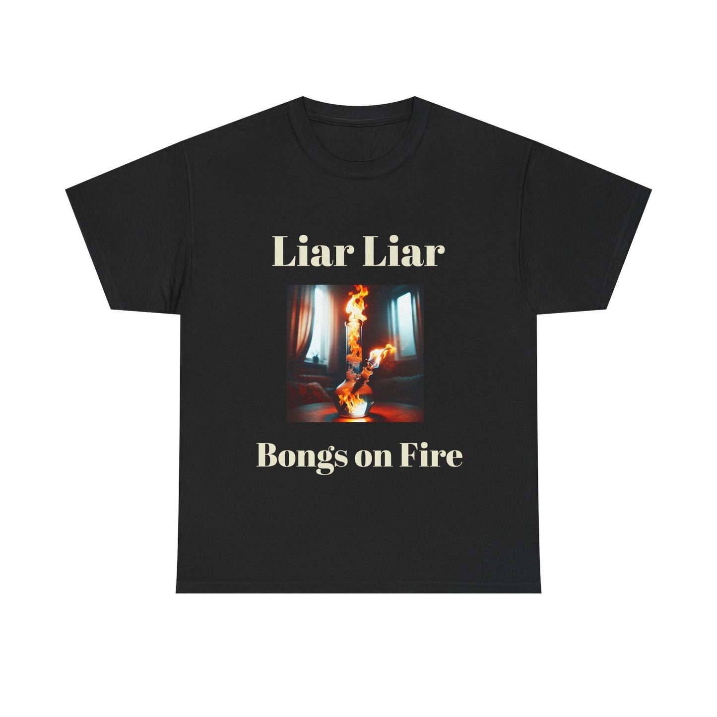 Liar Liar -Heavy Cotton Tee Black / S T-Shirt