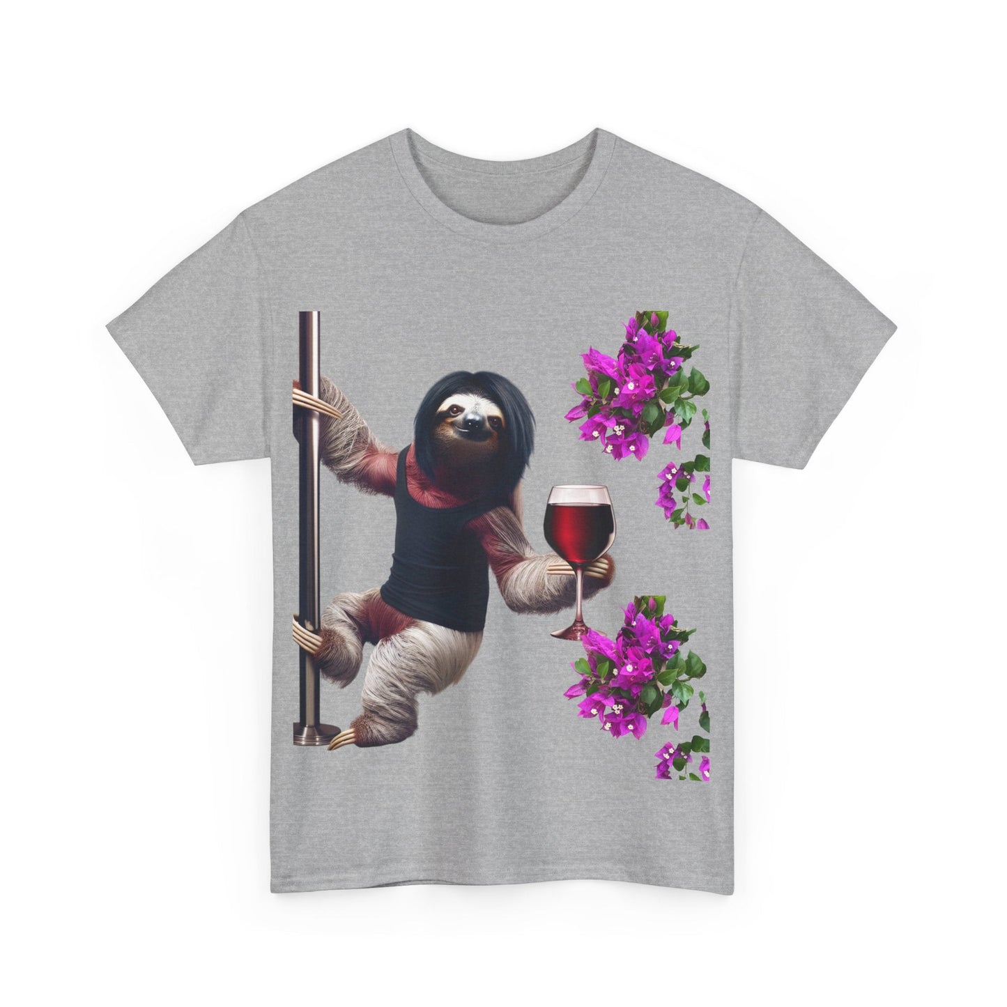 Sweet Love Sloth Heavy Cotton Tee T-Shirt