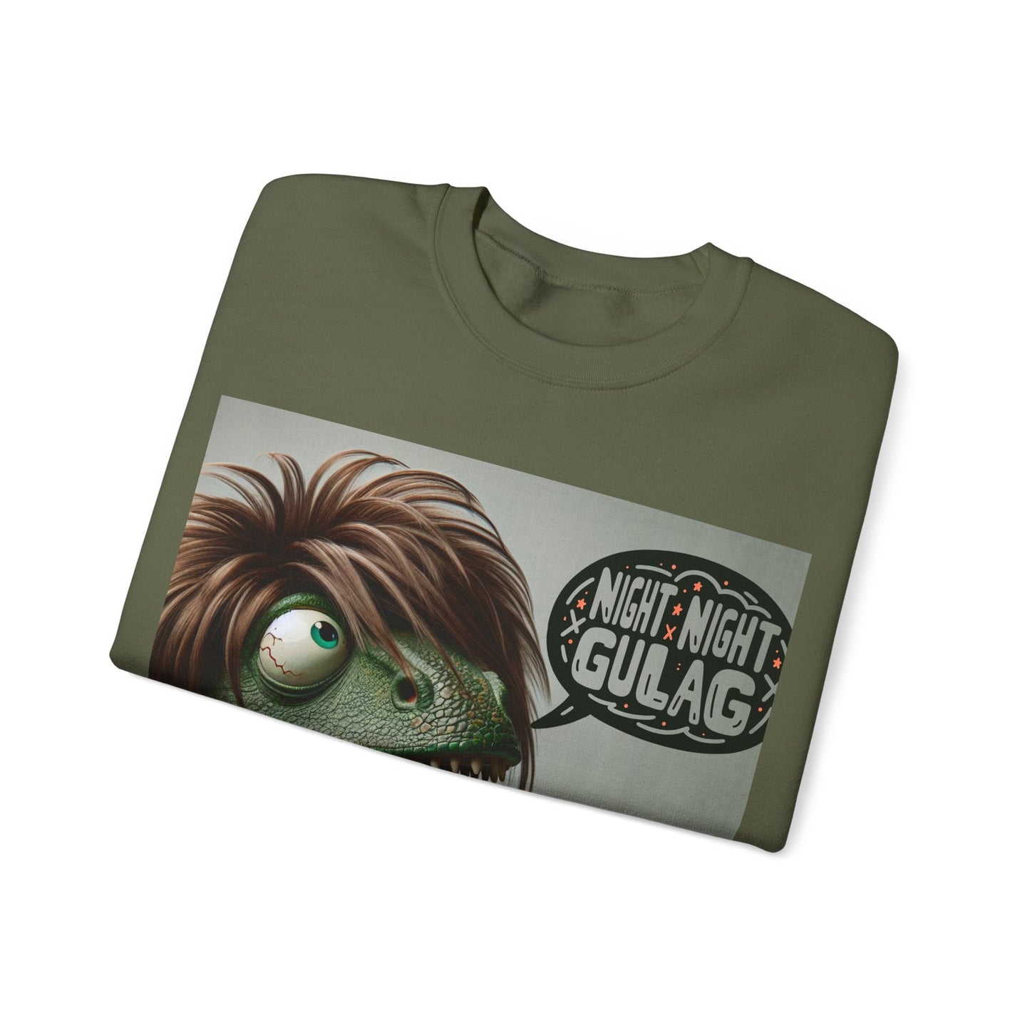 Kuntusaurus Night Night Unisex Heavy Blend™ Crewneck Sweatshirt Sweatshirt