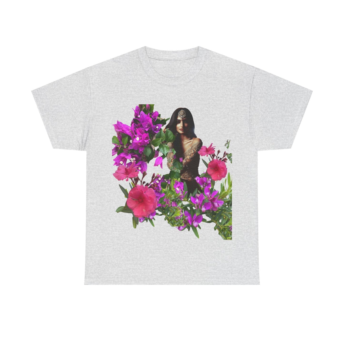 Flower Princess - Heavy Cotton Tee Ash / S T-Shirt