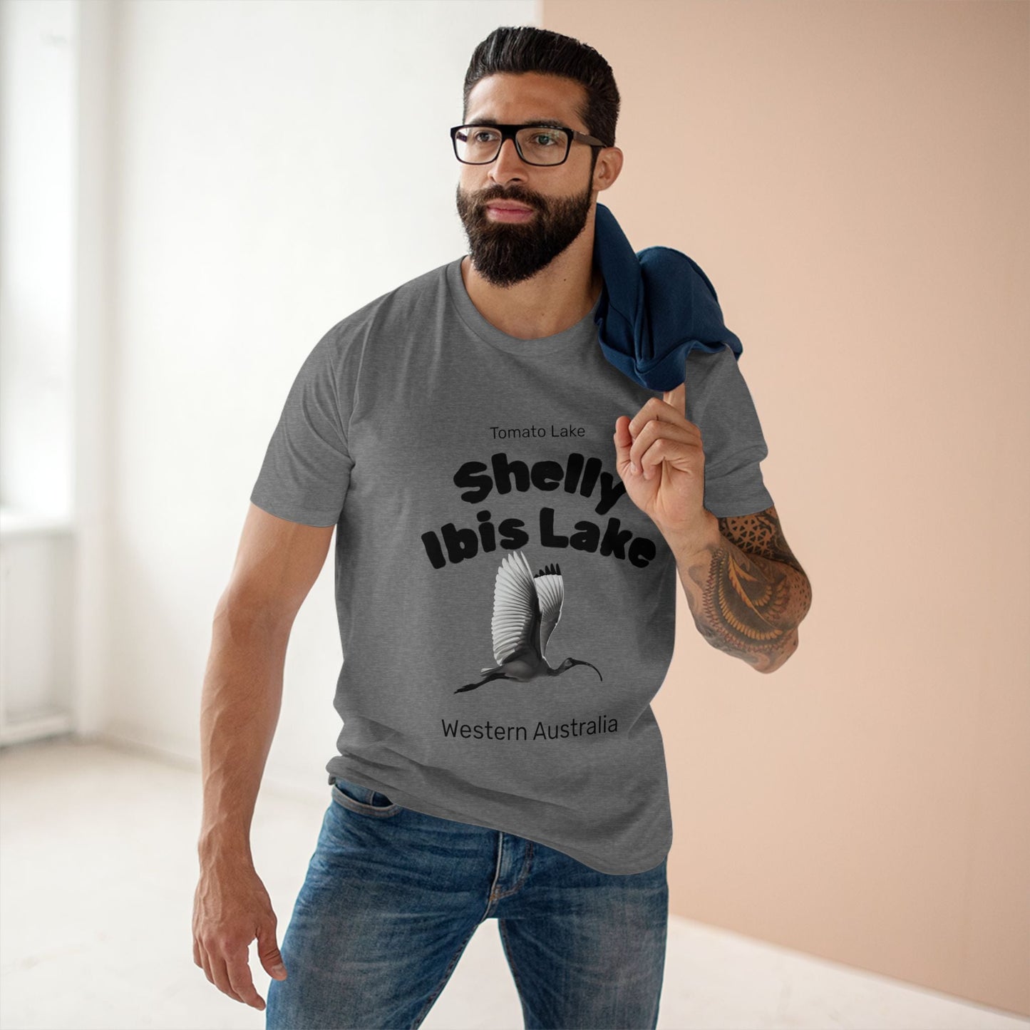 Shelly Ibis Lake (Tomato Lake Western Australia T-Shirt
