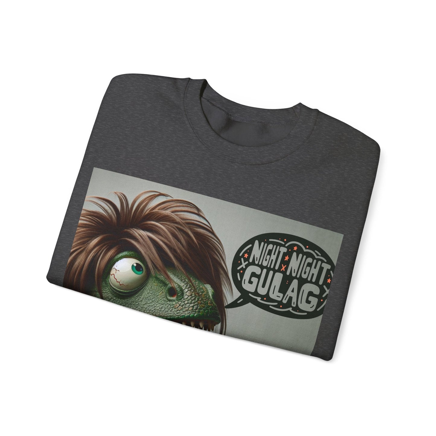 Kuntusaurus Night Night Unisex Heavy Blend™ Crewneck Sweatshirt Sweatshirt