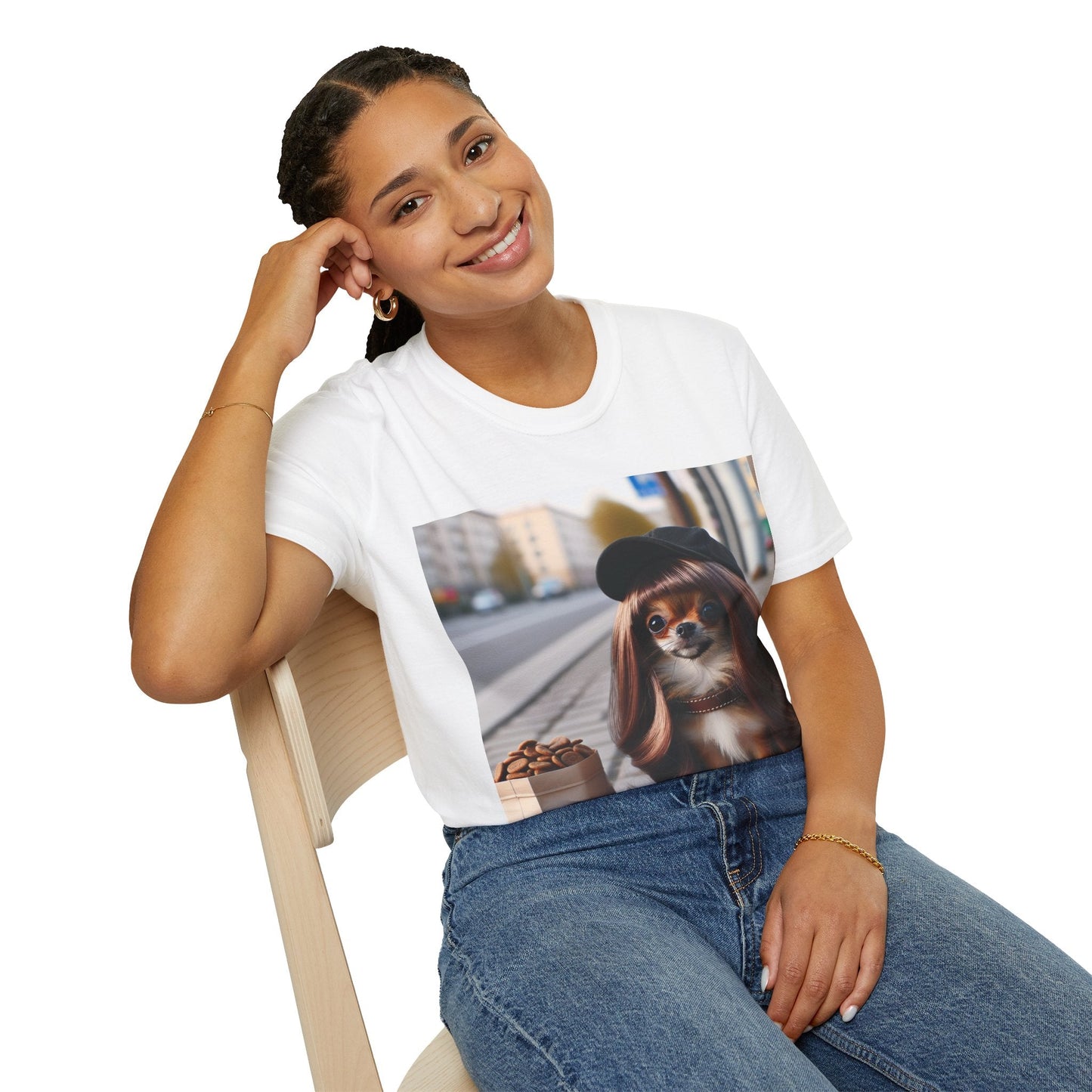 Lassie Wig Collection Unisex Softstyle T-Shirt T-Shirt