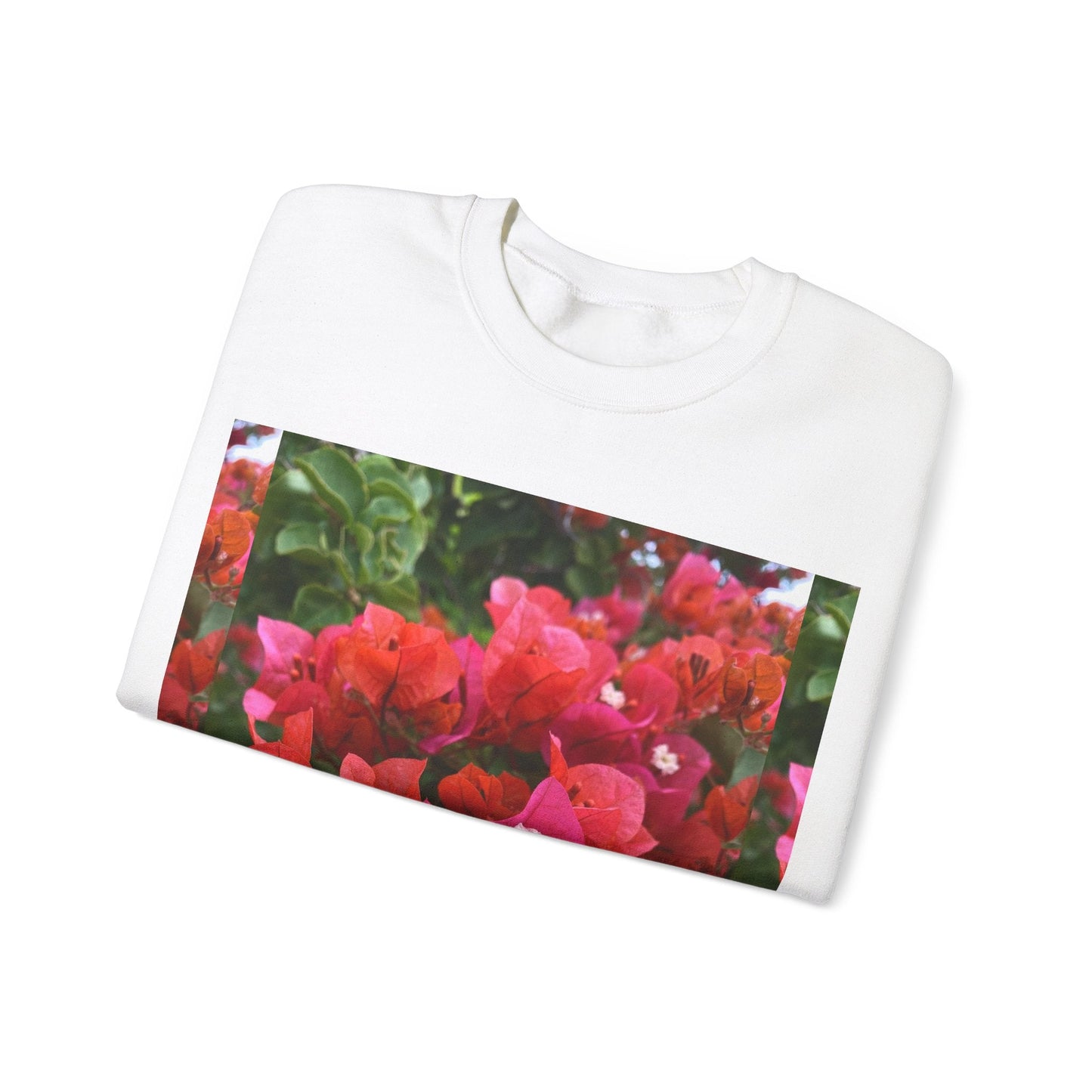 Flower Unisex Heavy Blend™ Crewneck Sweatshirt Sweatshirt