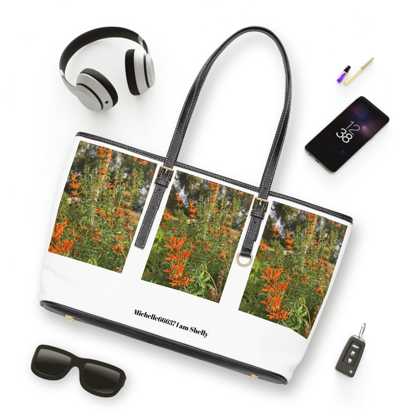 Michelle66637- Nature- PU Leather Shoulder Bag Bags