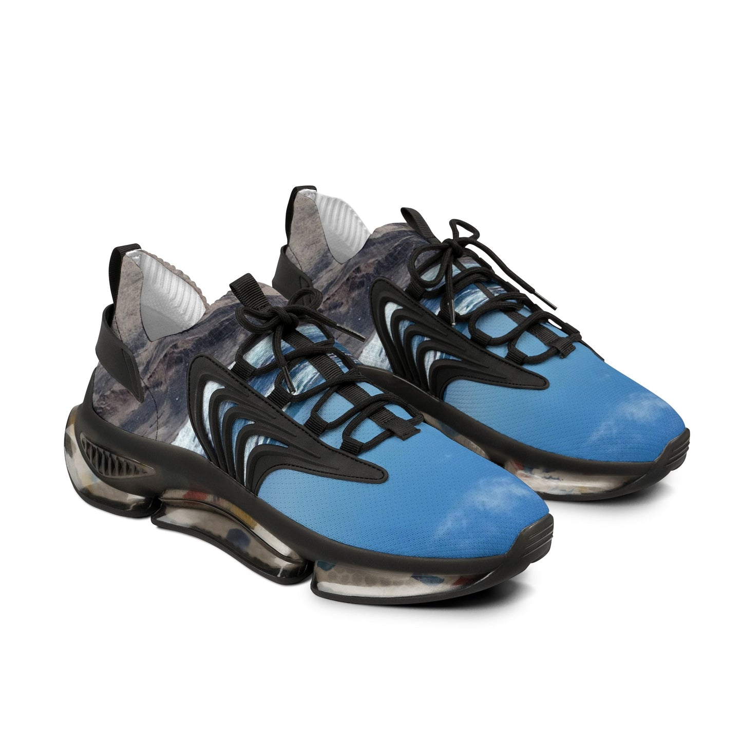Sneakers For Ocean Lovers Black Sole / Us 5 Shoes